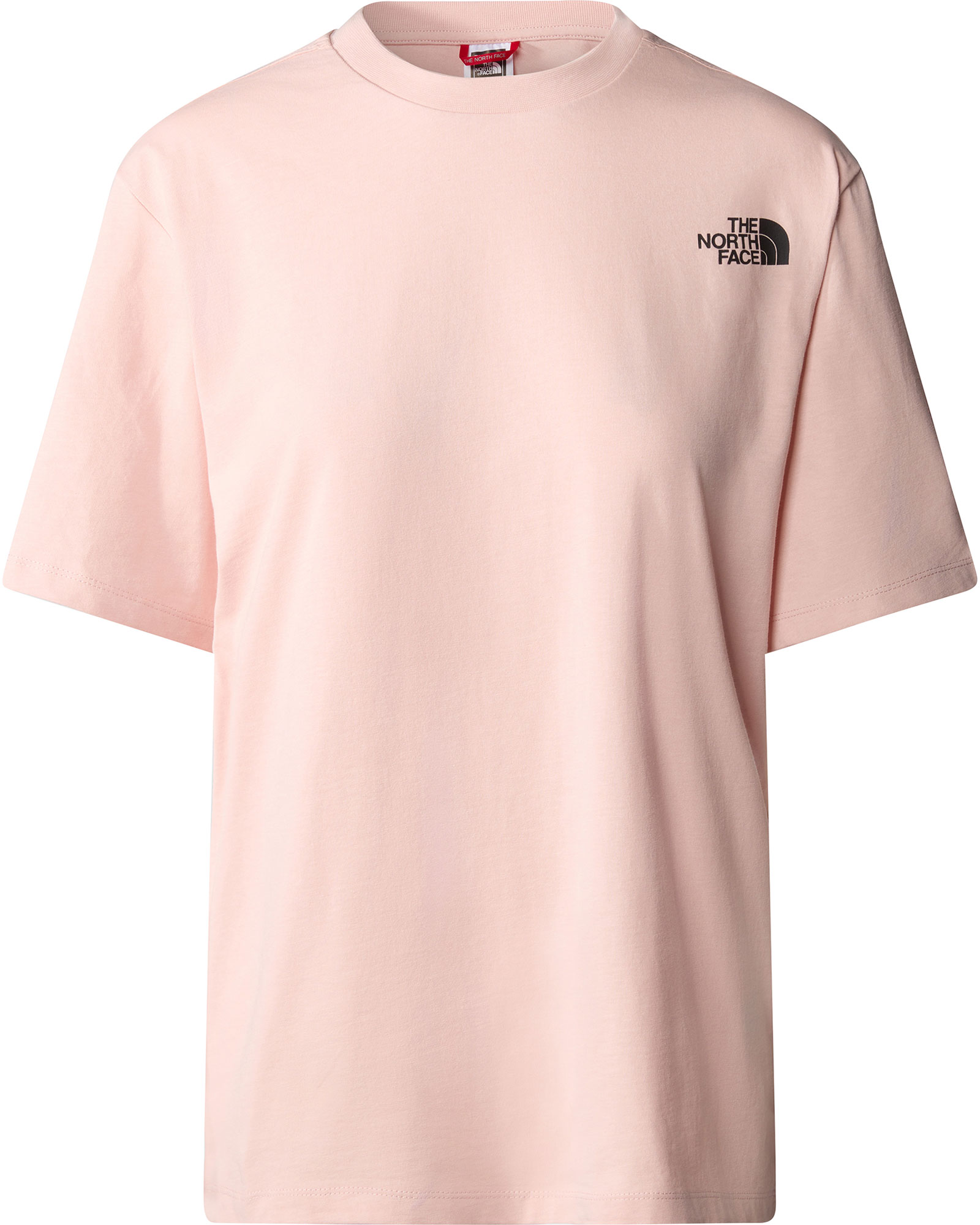 The North Face Relaxed Redbox Women’s T Shirt - Pink Moss M
