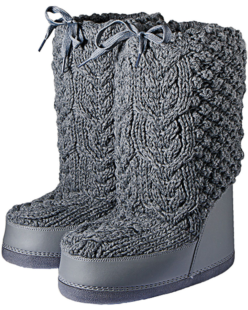Barts Women’s Snow Boots - Dark Heather Knit S