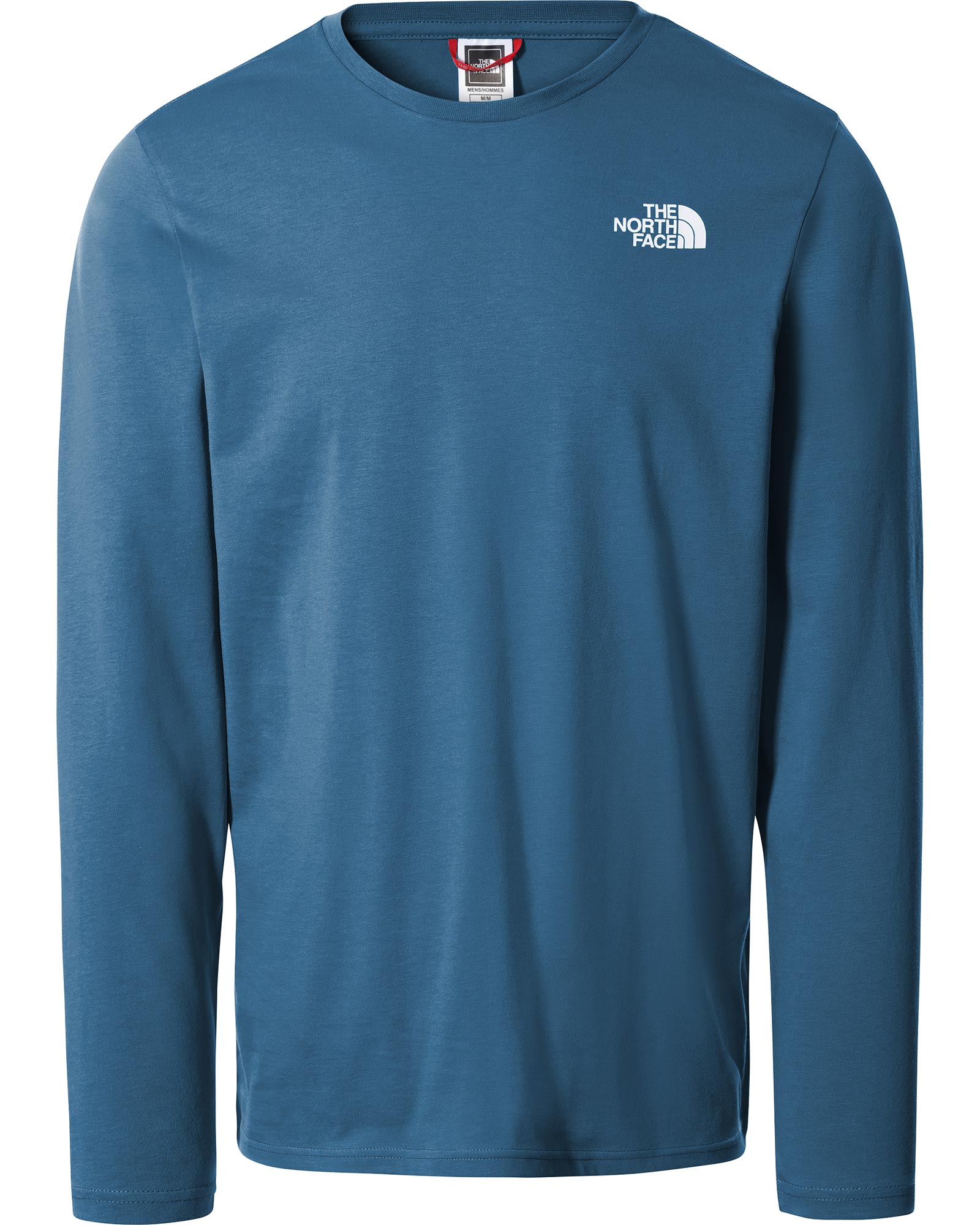 The North Face Easy Men’s Long Sleeve T Shirt - Banff Blue XL