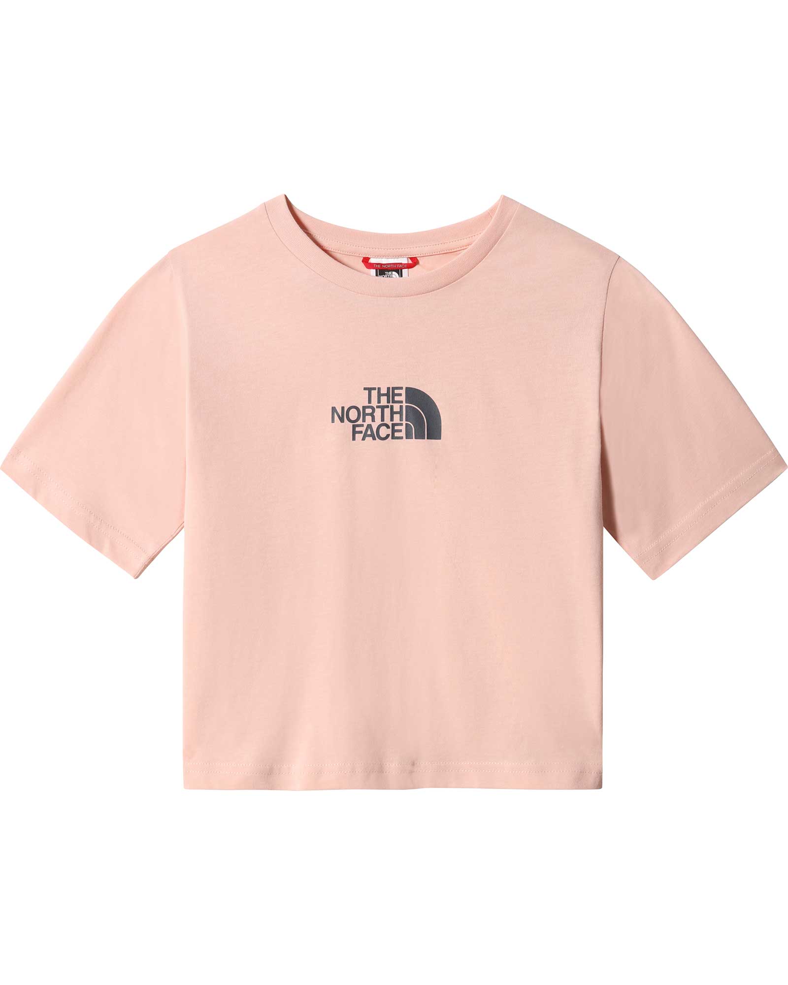 The North Face Cropped Graphic Girls’ T Shirt XL - Evening Sand Pink XL