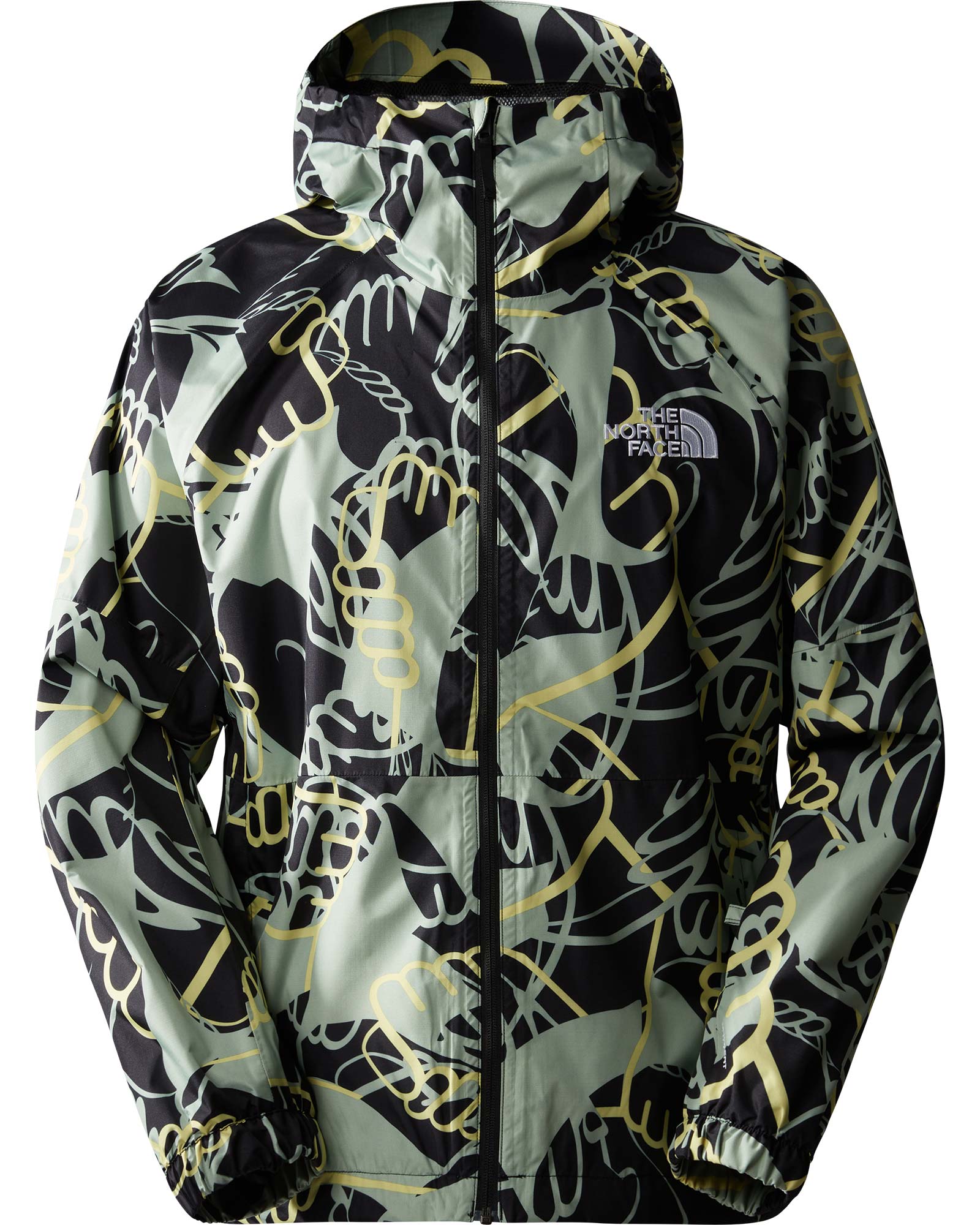 The North Face Build Up Women’s Jacket - TNF Black Hands Print XS