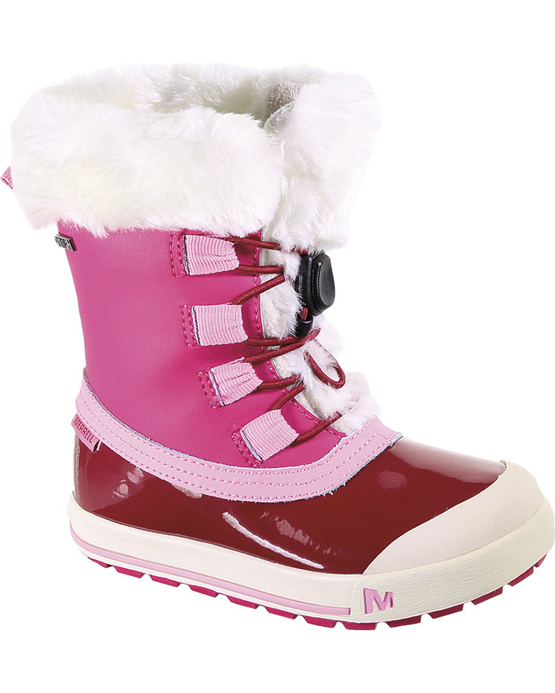 Merrell Spruzzi Kids’ Snow Boots - Bright Rose UK 5