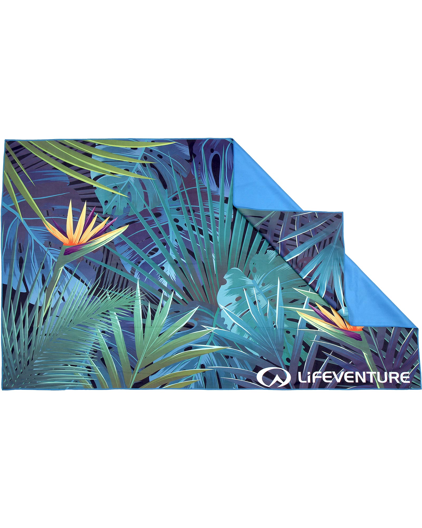 Lifeventure Recycled SoftFibre Trek Towel - Tropical Print 0