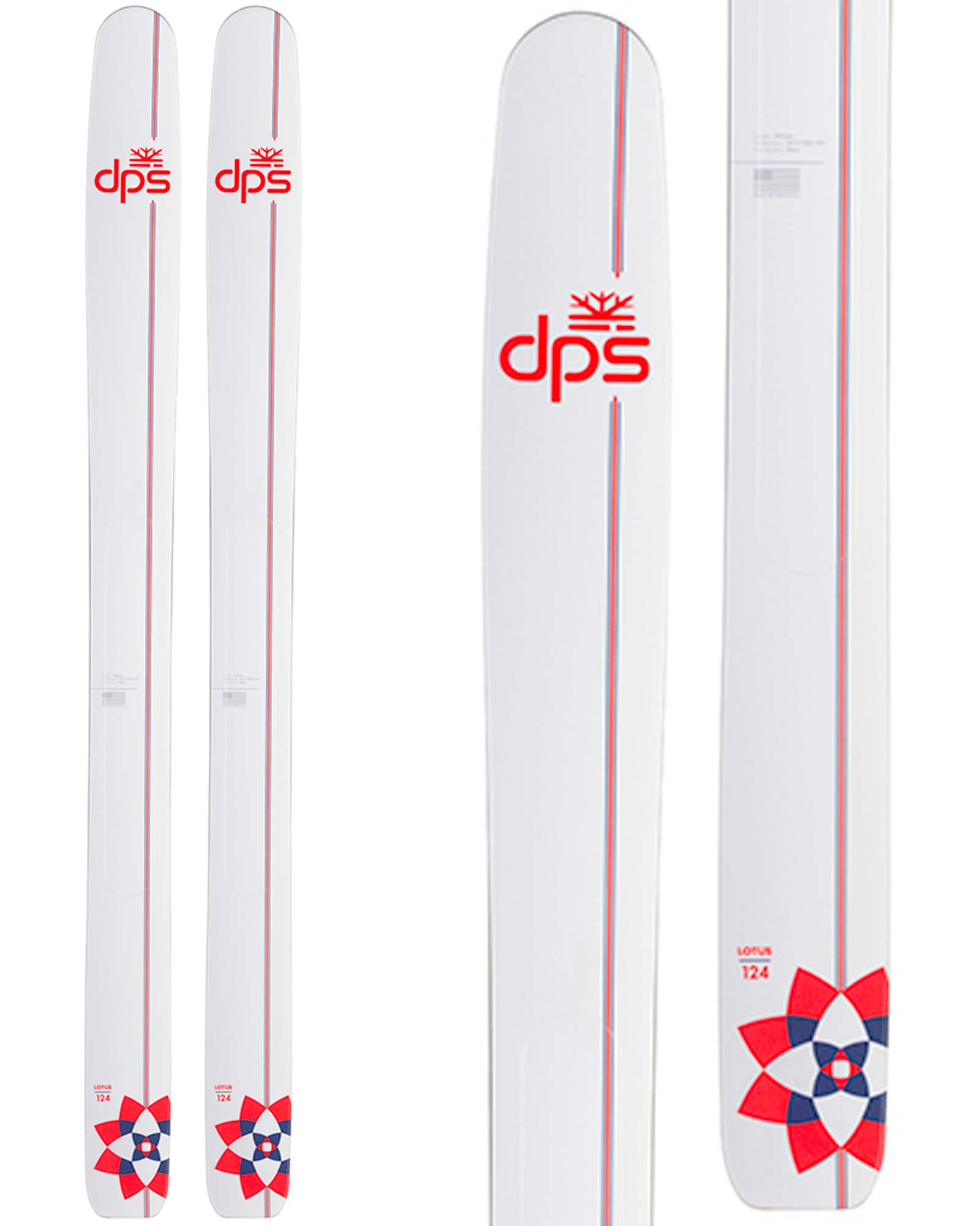 DPS Carbon Lotus 124 Skis 2024 0