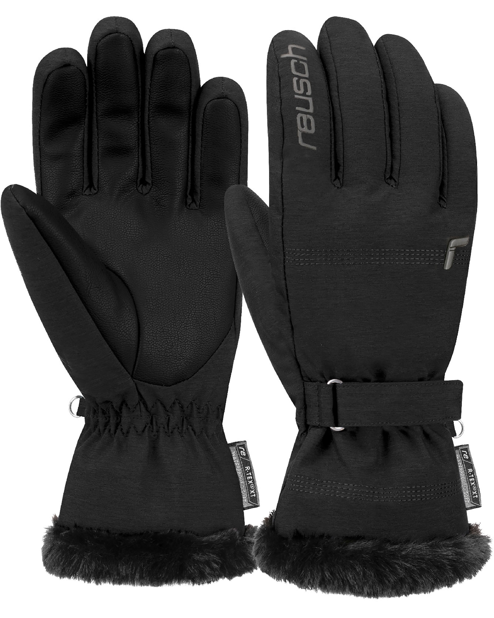 Reusch Luna Women’s Gloves - black Size 8