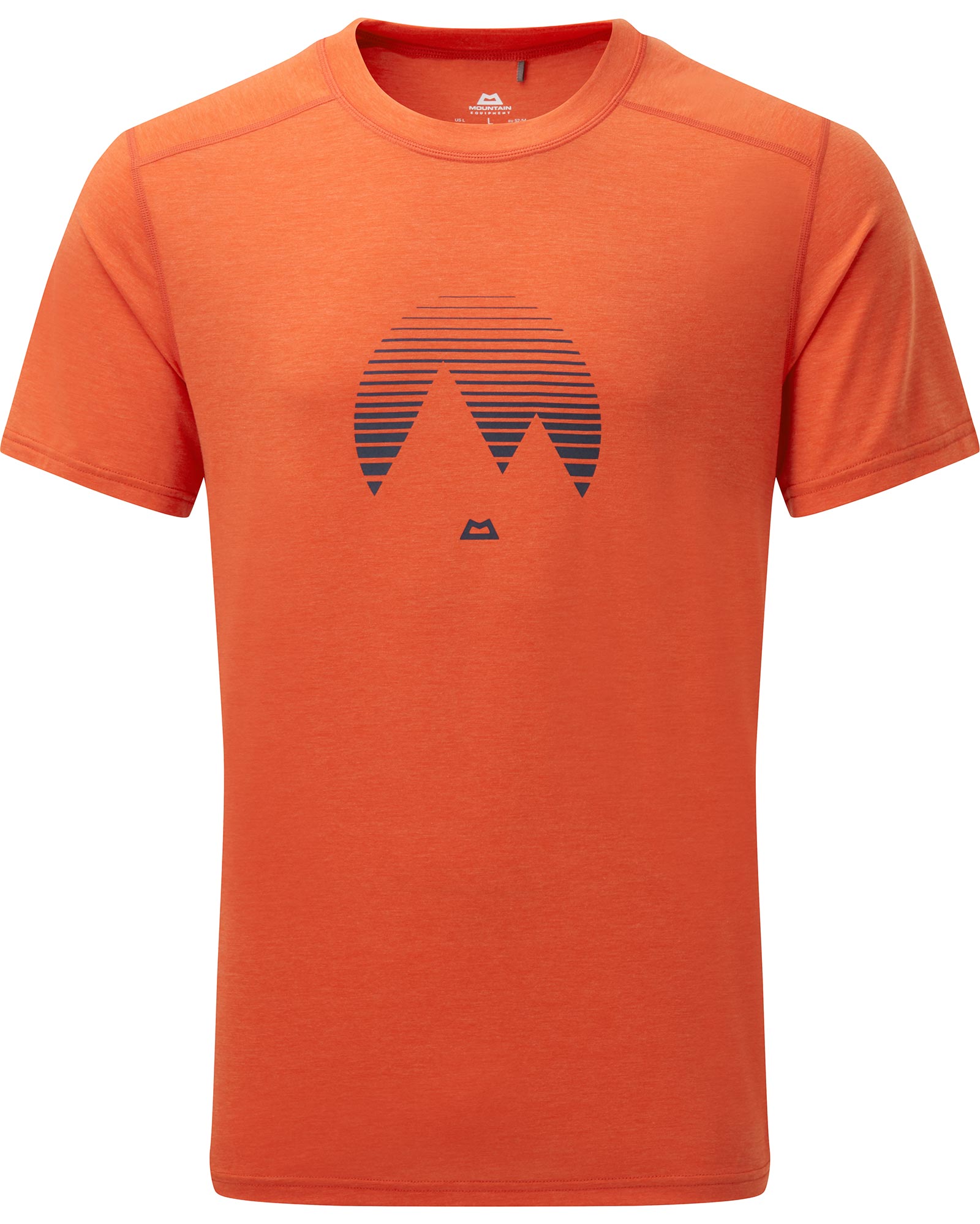 Mountain Equipment Headpoint Mountain Men’s T Shirt - Pumpkin S