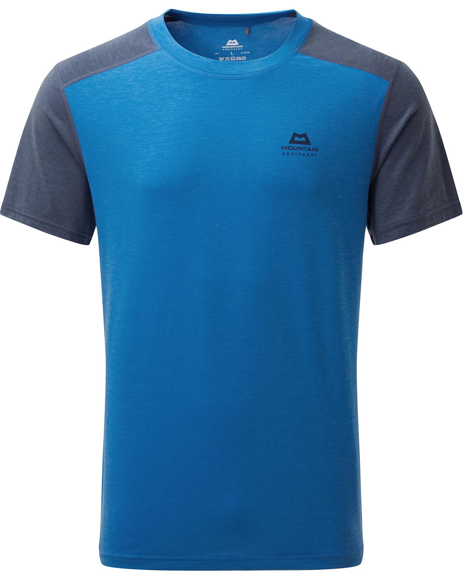 Mountain Equipment Headpoint Block Men’s T Shirt - Lapis Blue S