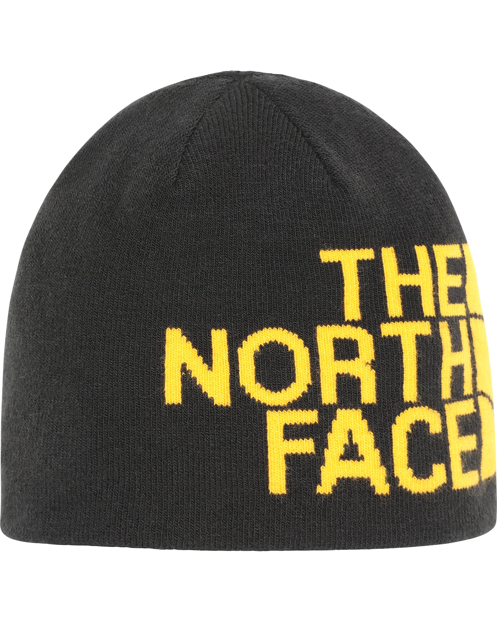 The North Face Reversible TNF Banner Beanie - TNF Black-Summit Gold