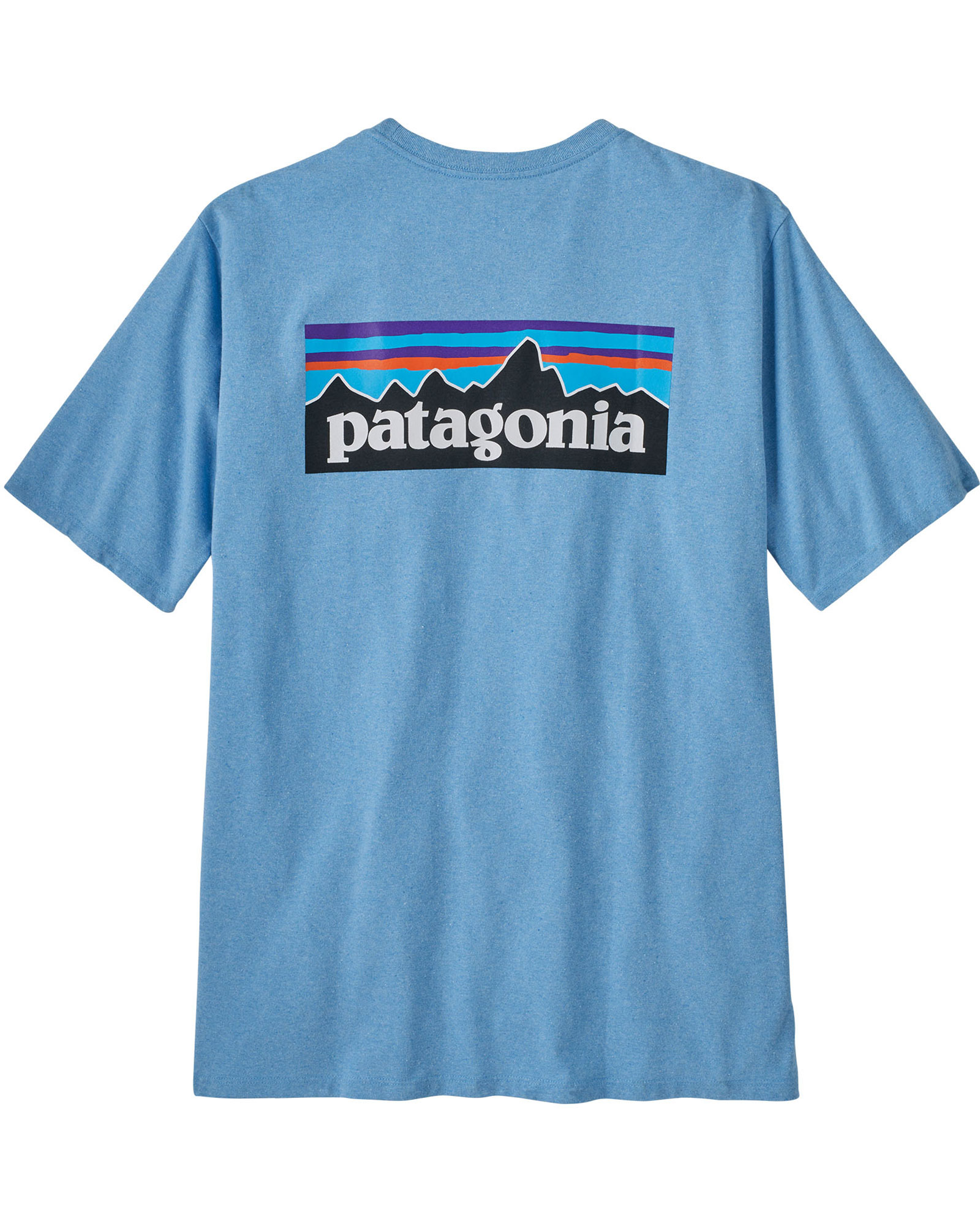Patagonia P6 Logo Men’s Responsibili Tee - Lago Blue S