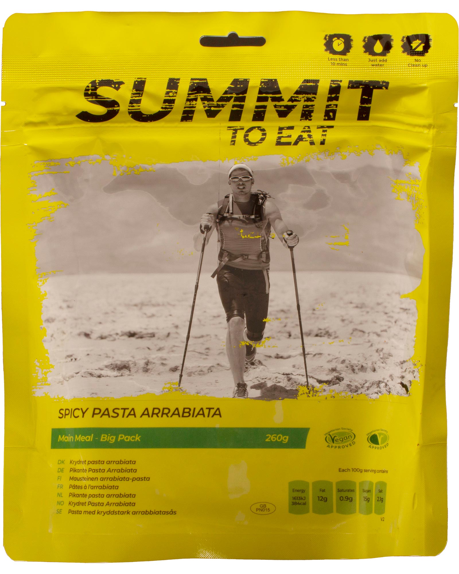 Summit to Eat Spicy Pasta Arrabiata   Big Pack Camping Food
