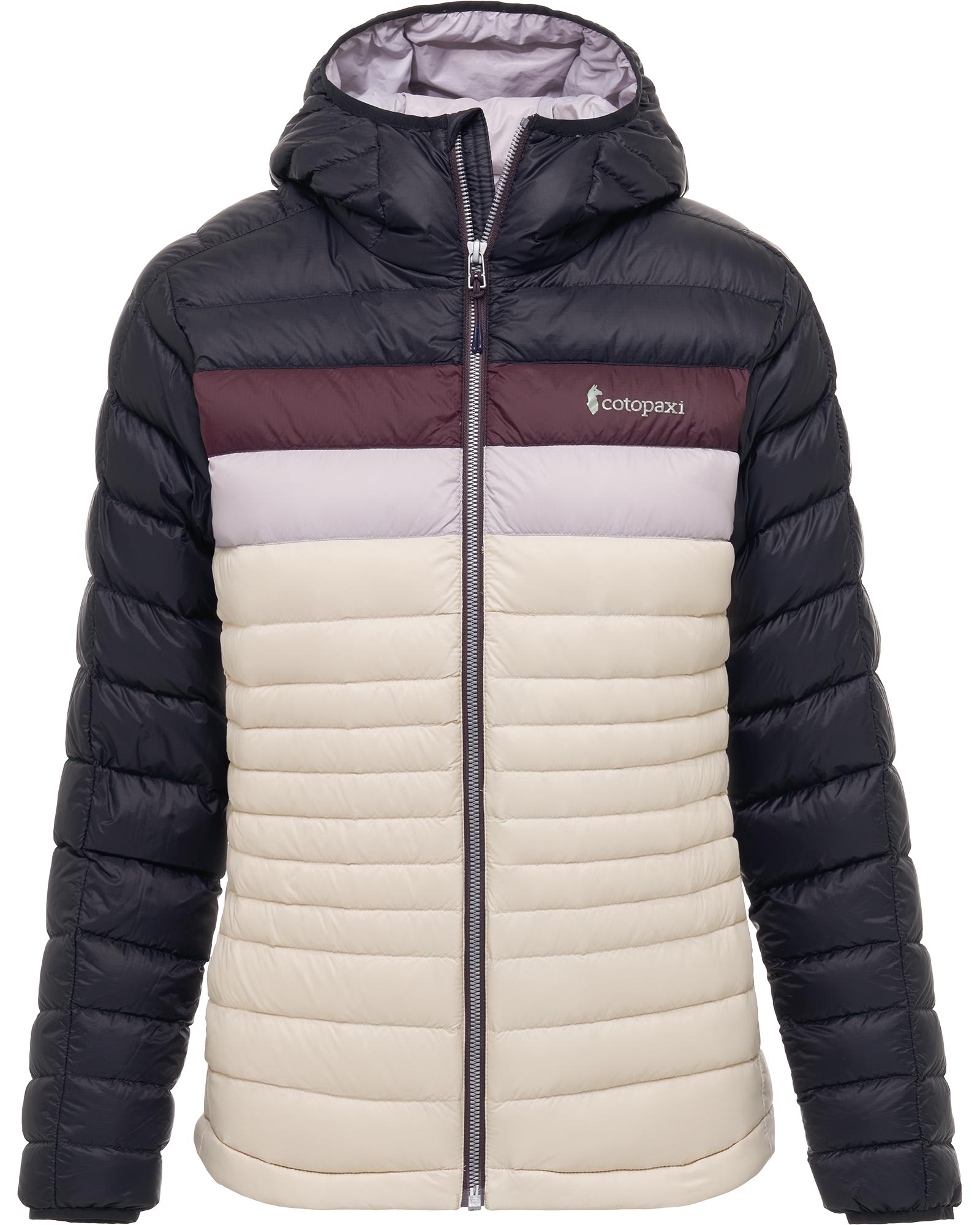 Cotopaxi Fuego Women’s Hooded Down Jacket - Black/Cream M