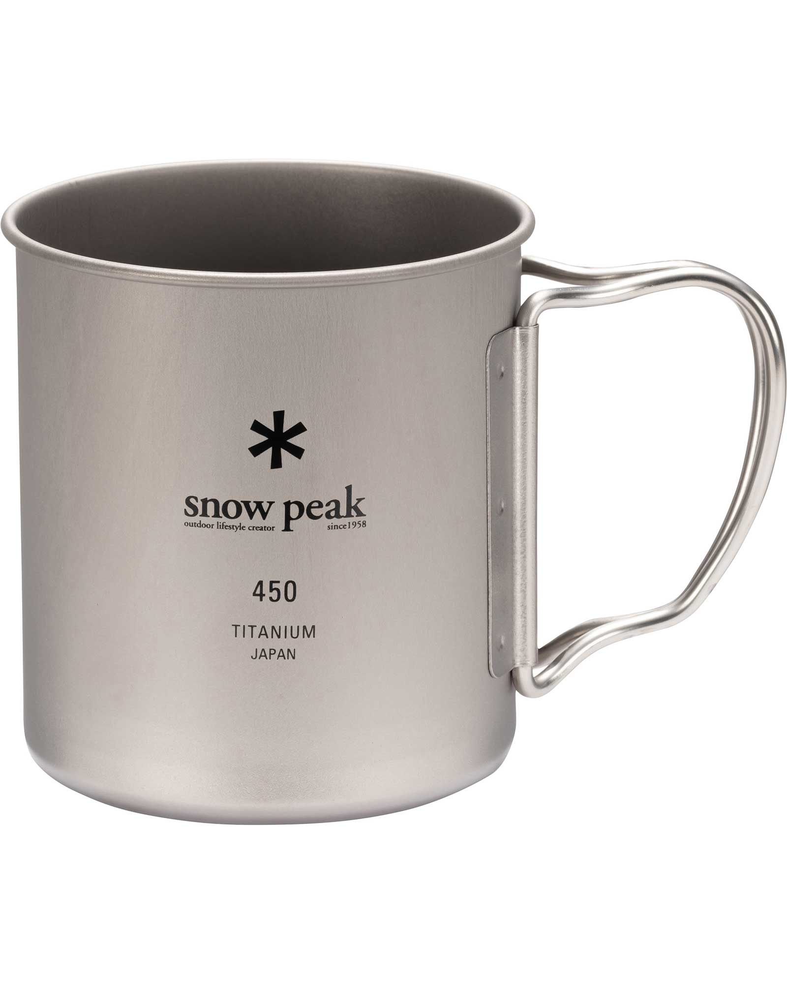 Snow Peak Titanium Single Wall Cup 450ml