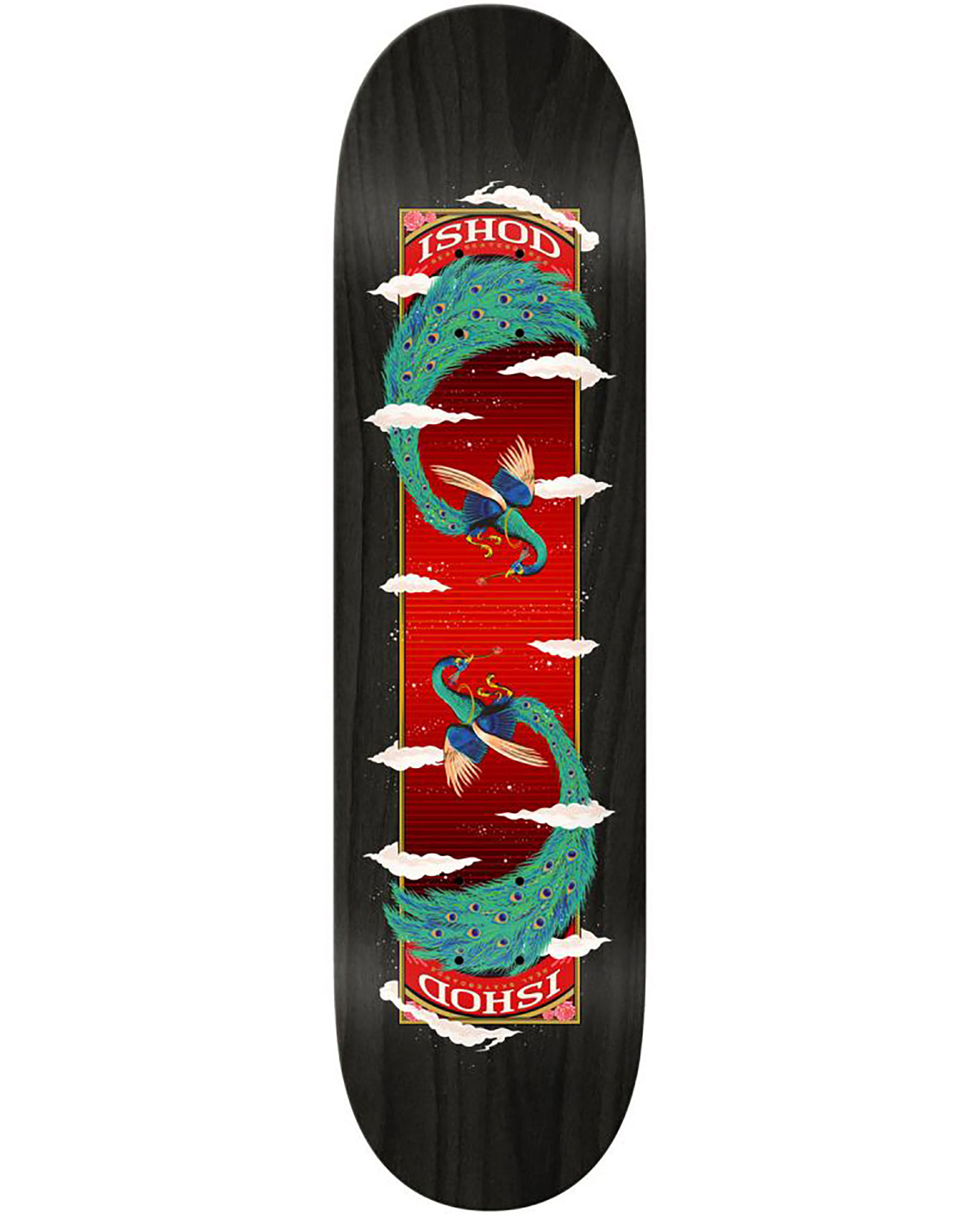 REAL Ishod Feathers TT Black 8.25" Skateboard Deck