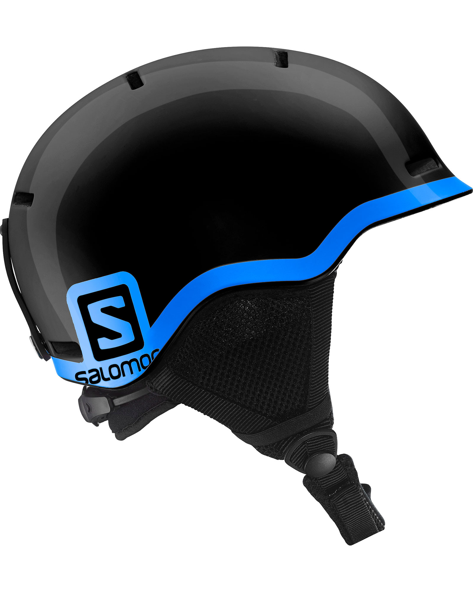 Salomon Grom Youth Helmet - Black/Blue S