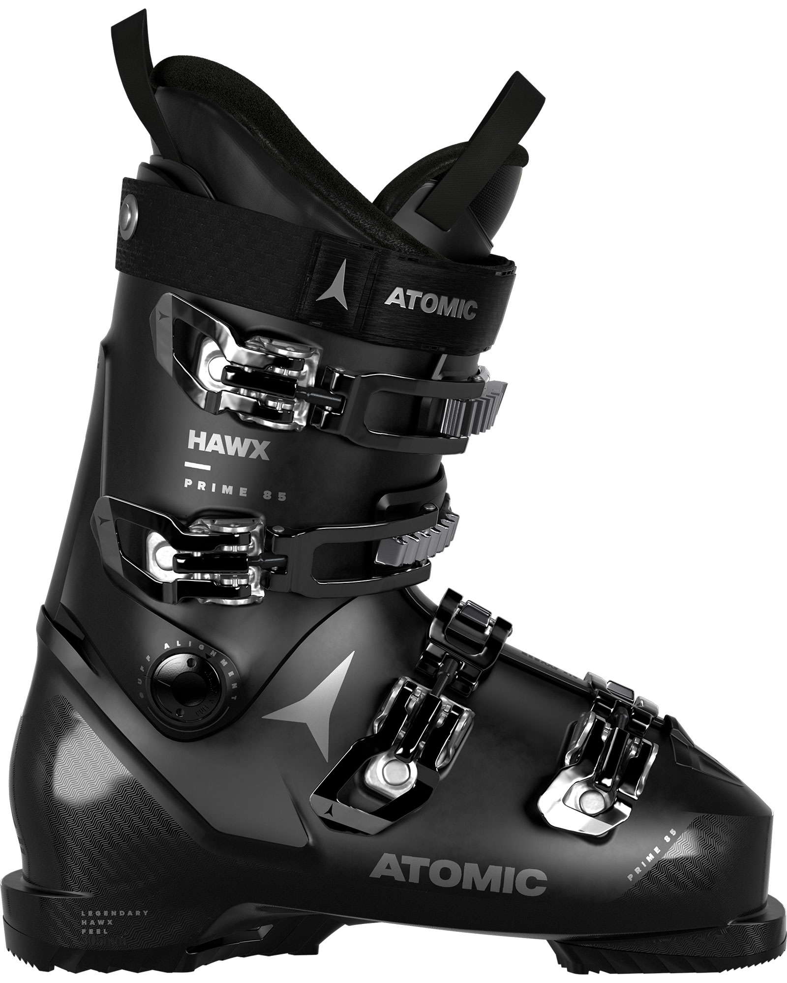 Atomic Hawx Prime 85 Women’s Ski Boots 2024 - Black Silver MP 26.0