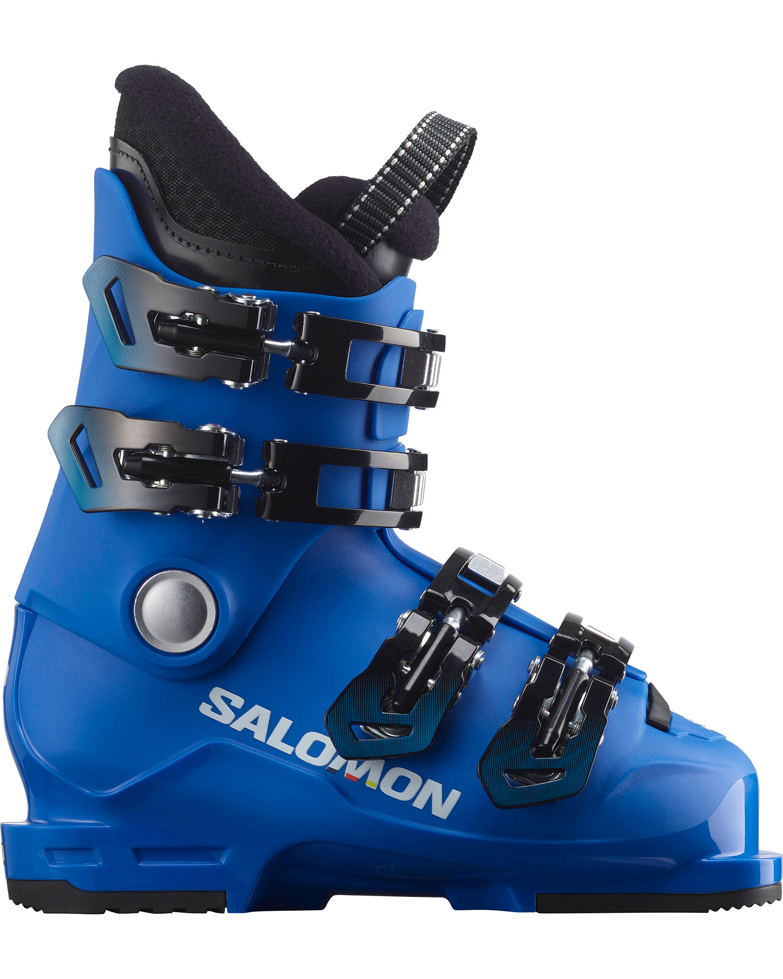 Salomon S/Race 60T (size 24.0 and below) Youth Ski Boots 2024 - Race Blue/White/Process Blue MP 21.0
