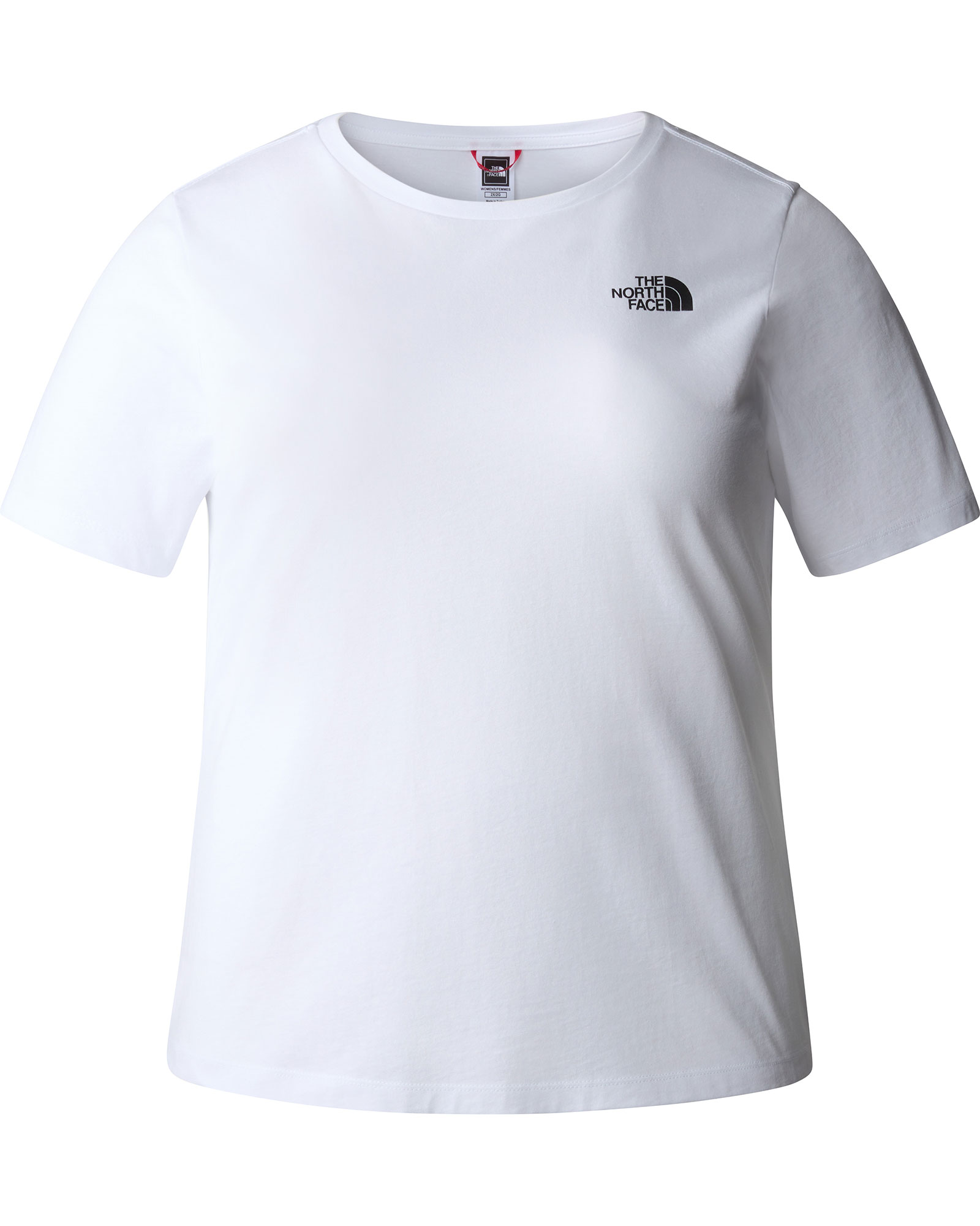The North Face Plus Simple Dome Women’s T Shirt - TNF White 1X