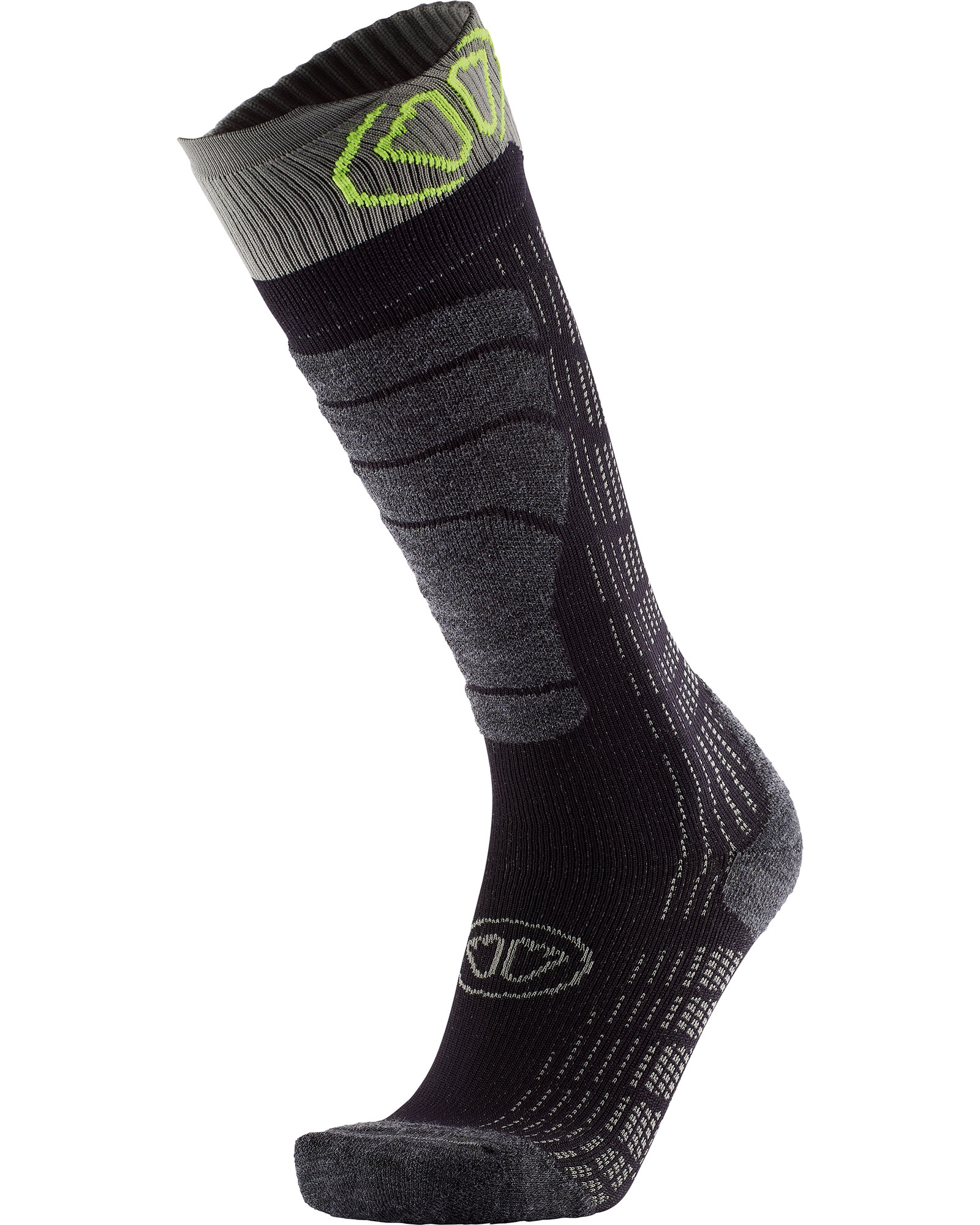 Sidas Ski Comfort Socks - Black/Grey L