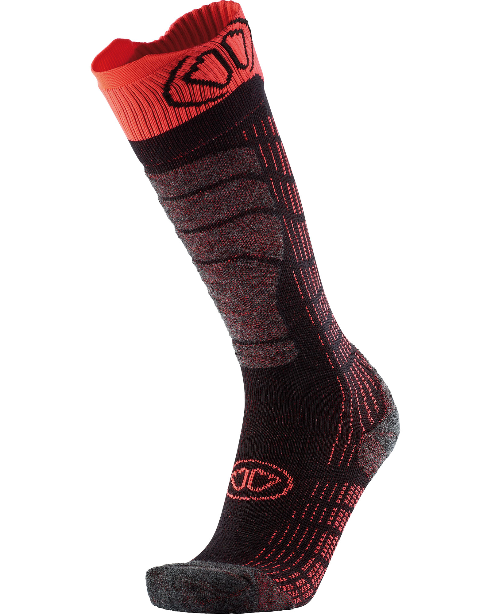 Sidas Ski Comfort Socks - Black/Orange M
