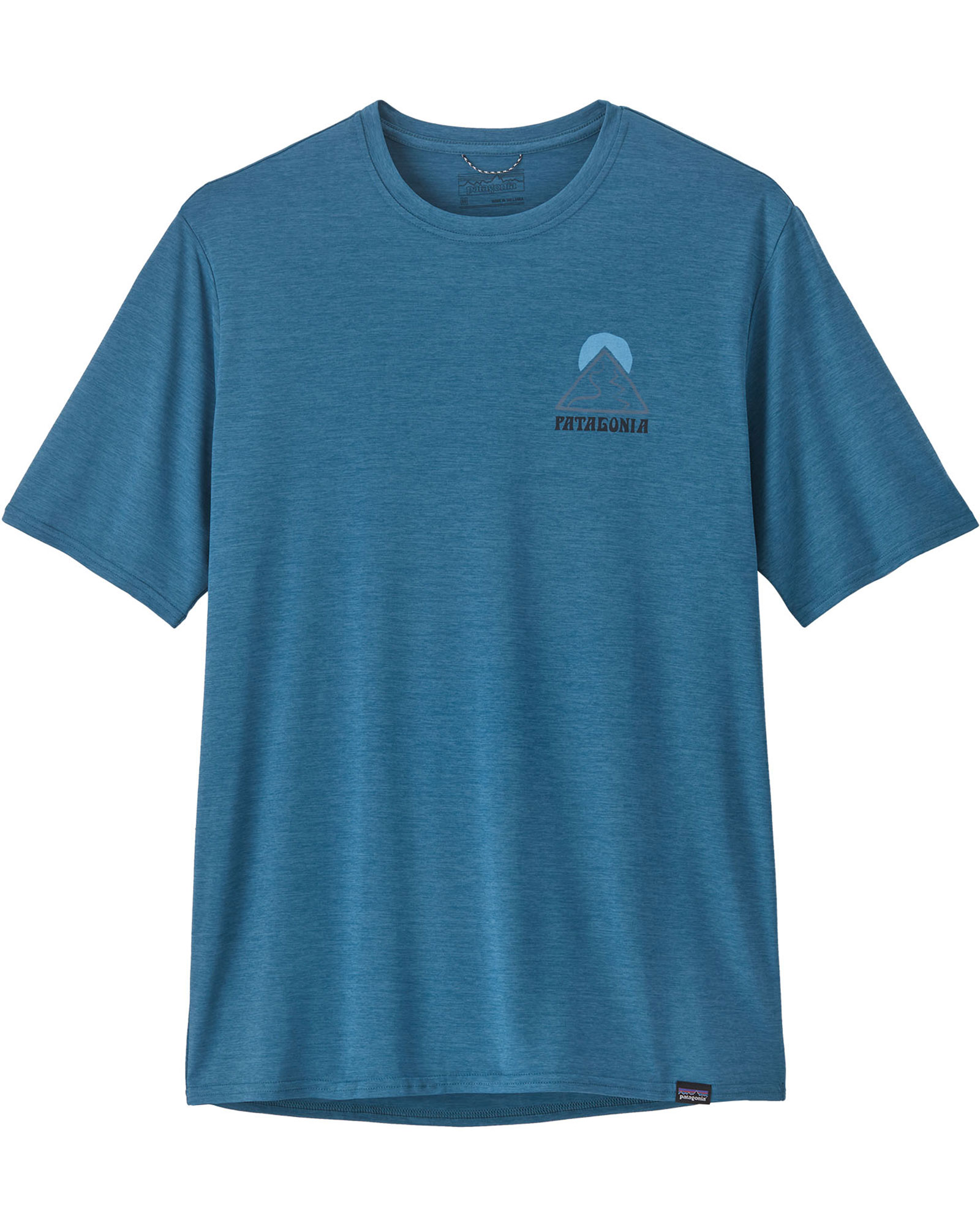 Patagonia Cap Cool Daily Graphic Men’s Tee - Wavy Blue/Slow Going S