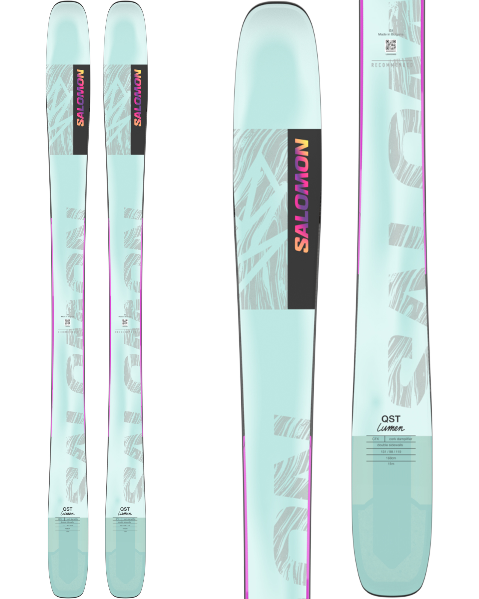 Salomon QST Lumen 98 Women's Skis 2024 0