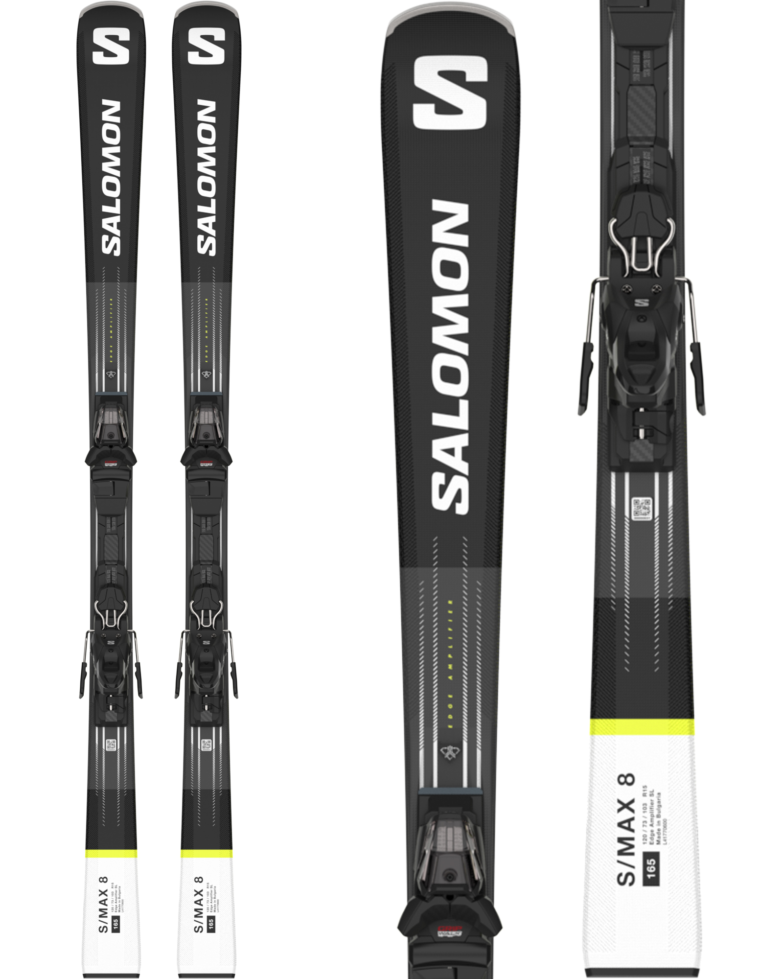 Salomon S/Max 8 Skis + M 11 GW Bindings 2024 0