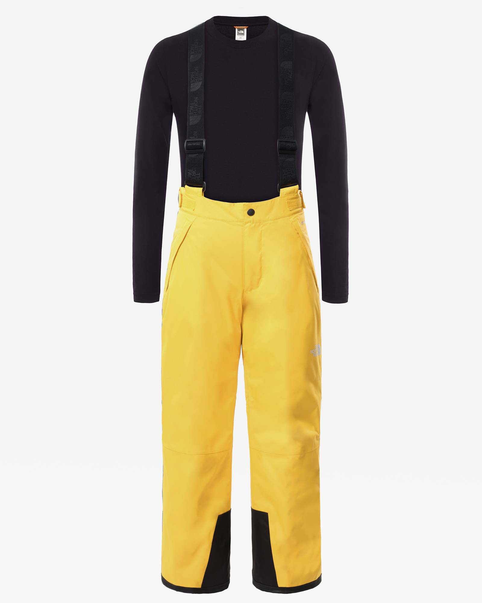 The North Face Snowquest Suspender Kids’ Pants - Citronelle Green XS