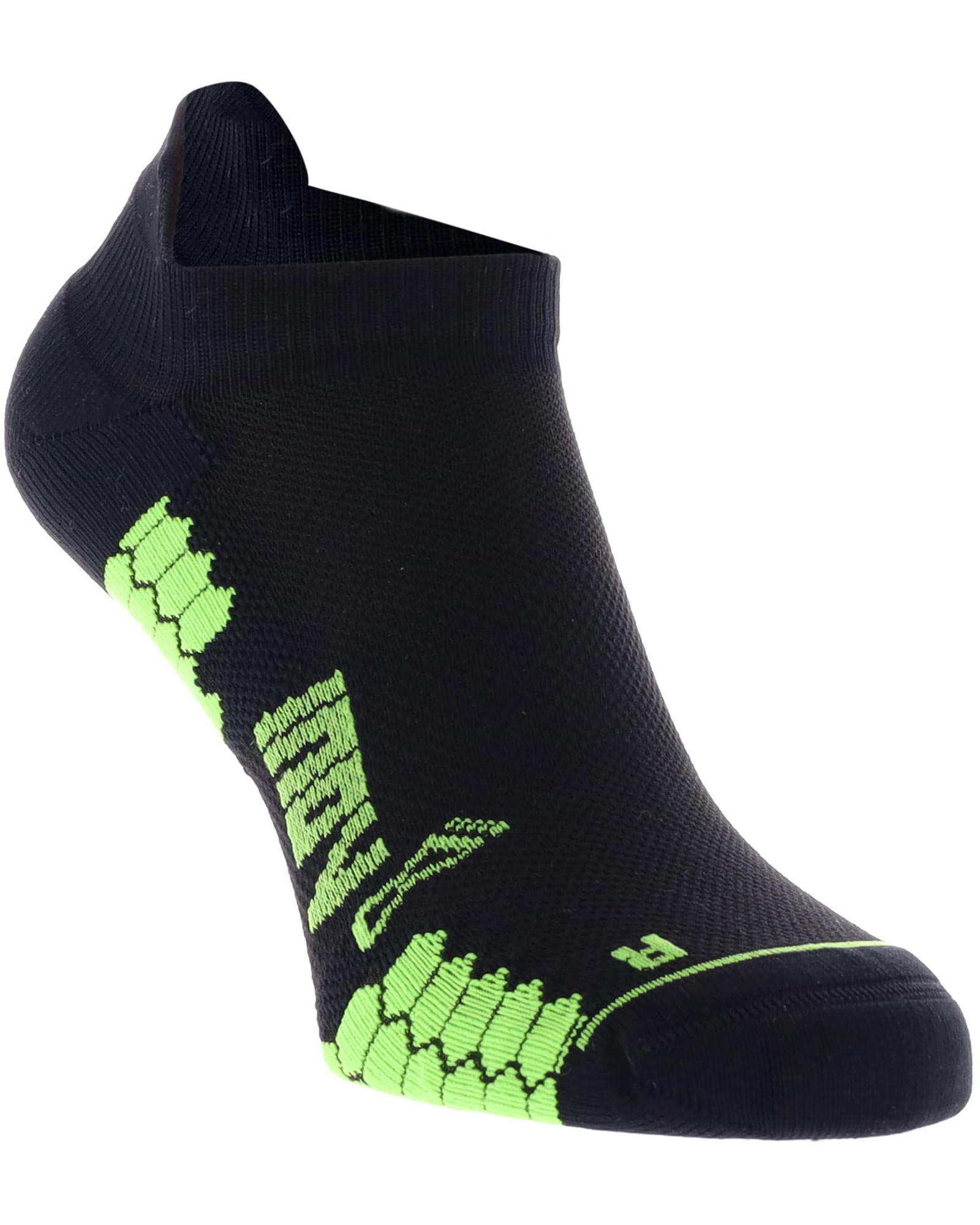 Inov 8 Trailfly Low Socks - Black/Green M