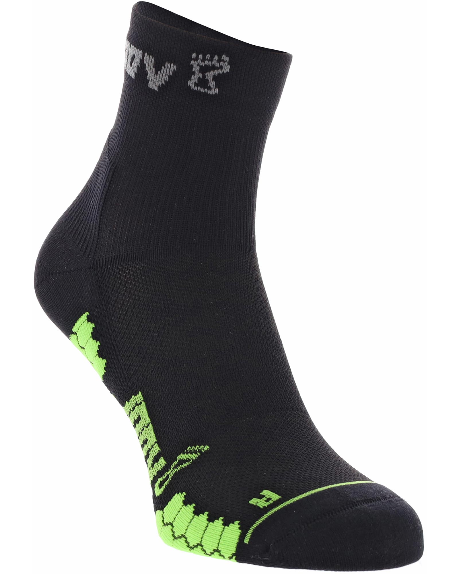 Inov 8 Trailfly Mid Socks - Black/Green S