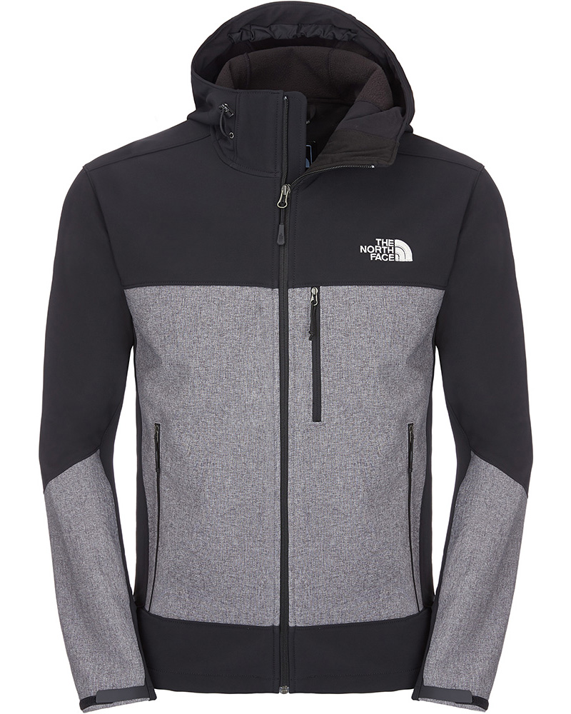 north face apex hooded jacket