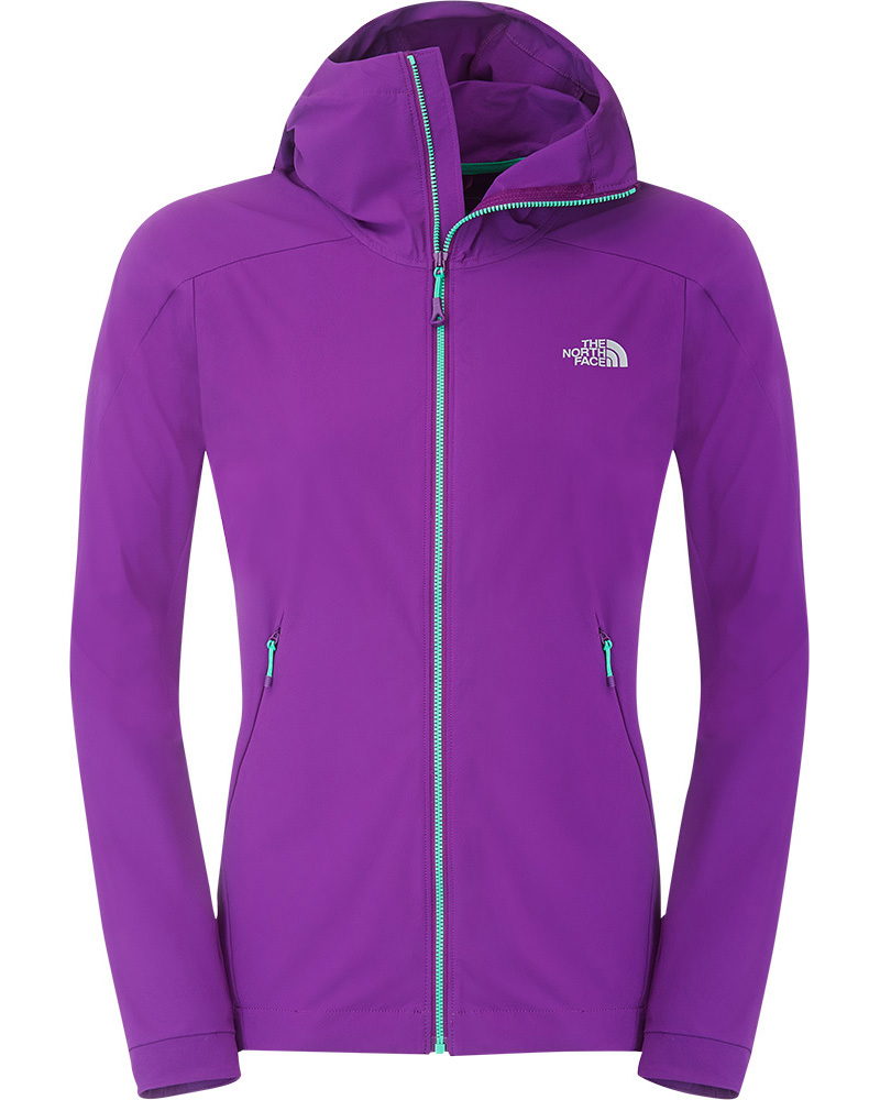 womens purple north face hoodie