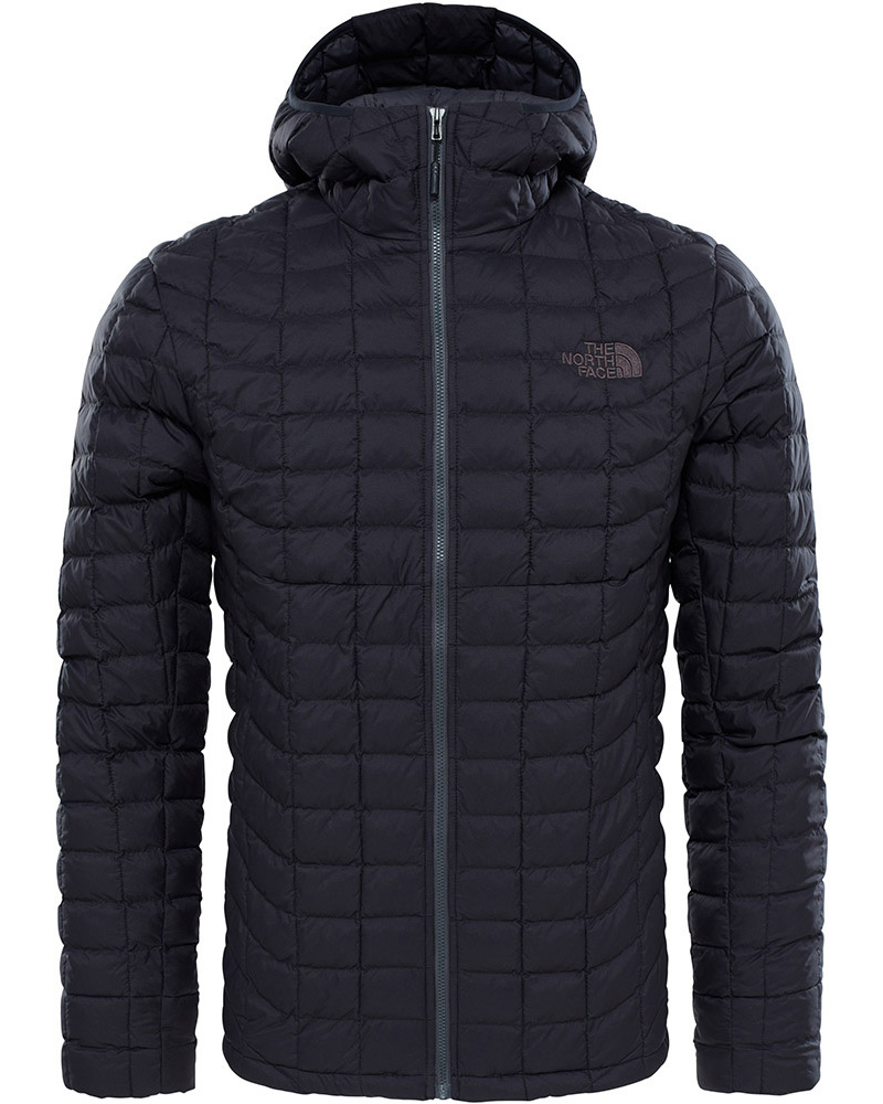 north face matte black jacket