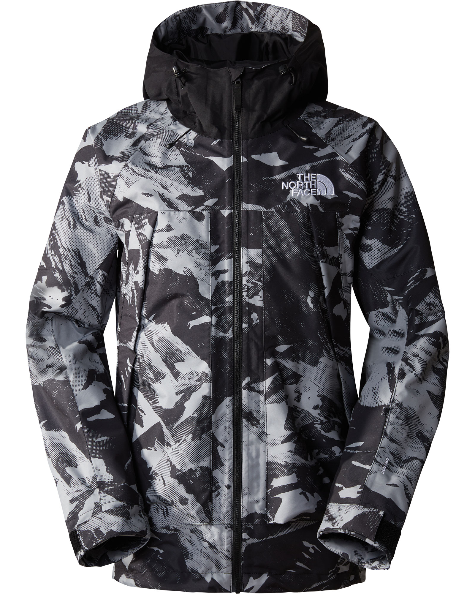 The North Face Balfron Men’s Jacket - Tnf Black Tonal Mountainscape Print XL