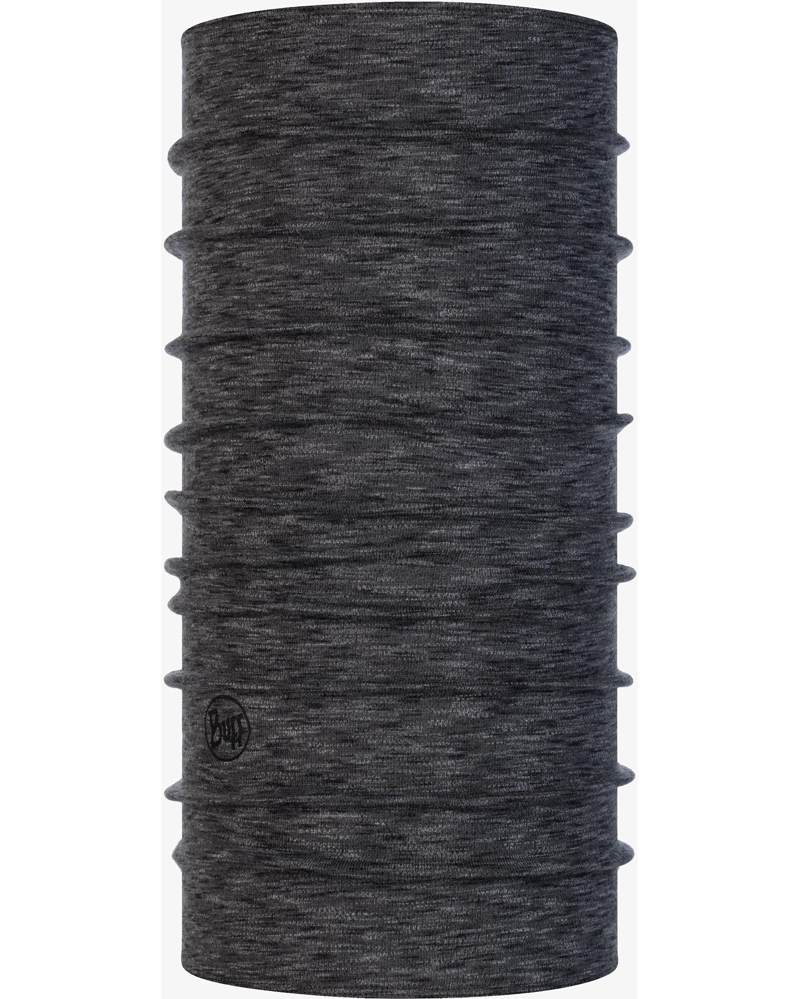 Buff Merino Wool 250 Midweight Neck Warmer   Graphite Multi Stripes - Graphite Multi Stripes