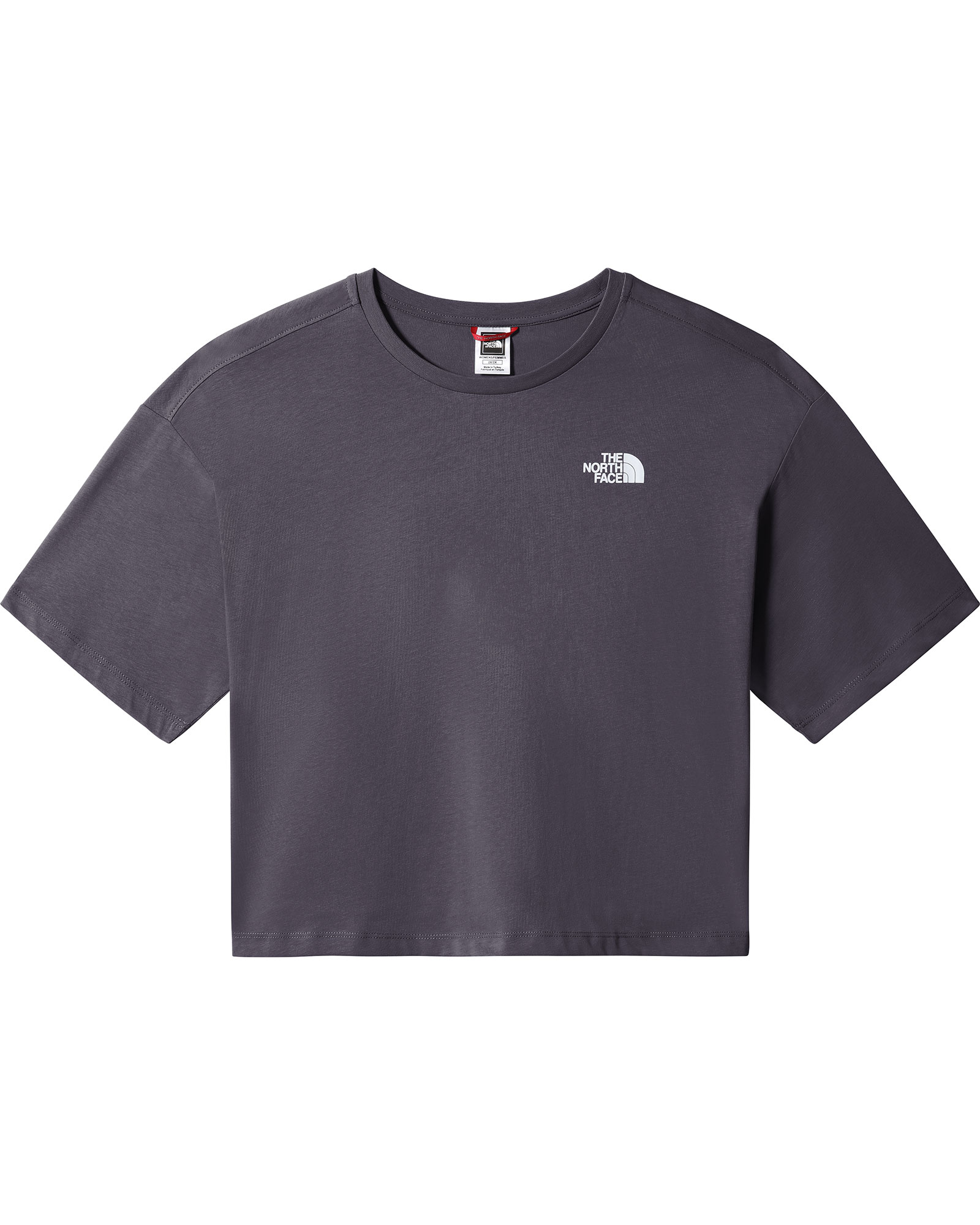 The North Face Plus Cropped Simple Dome Women’s T Shirt - Lunar Slate 1X