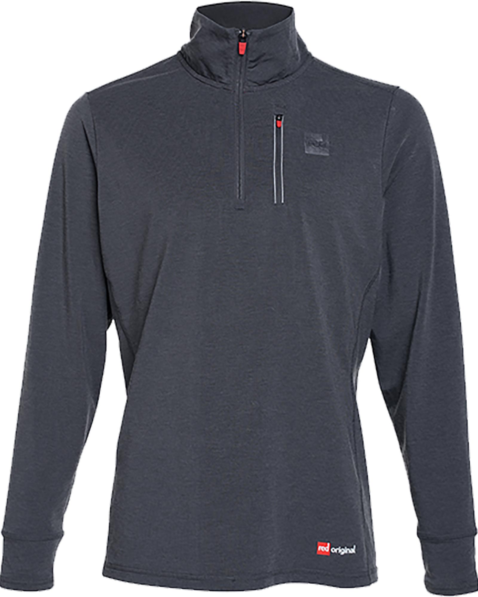 Red Performance Men’s Top Layer - Grey M