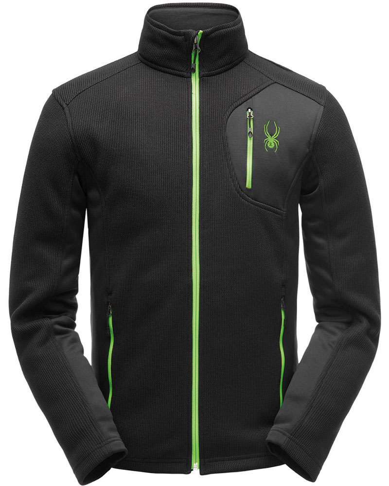 spyder men's full zip jacket