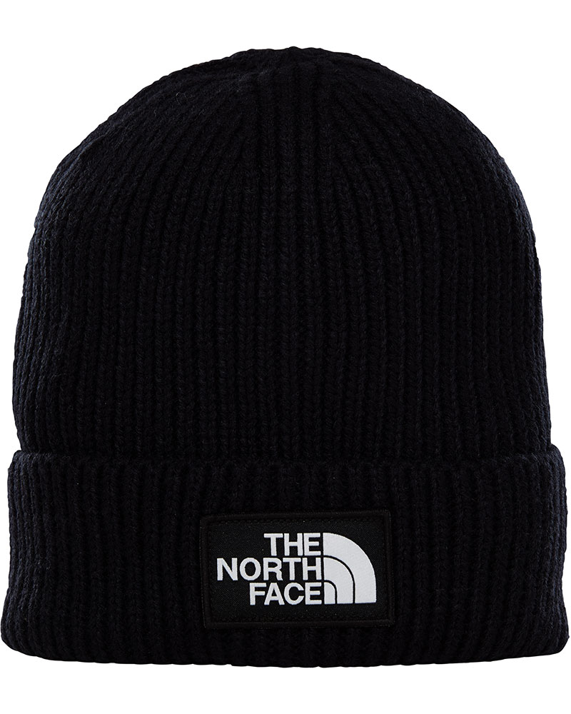 the north face logo beanie
