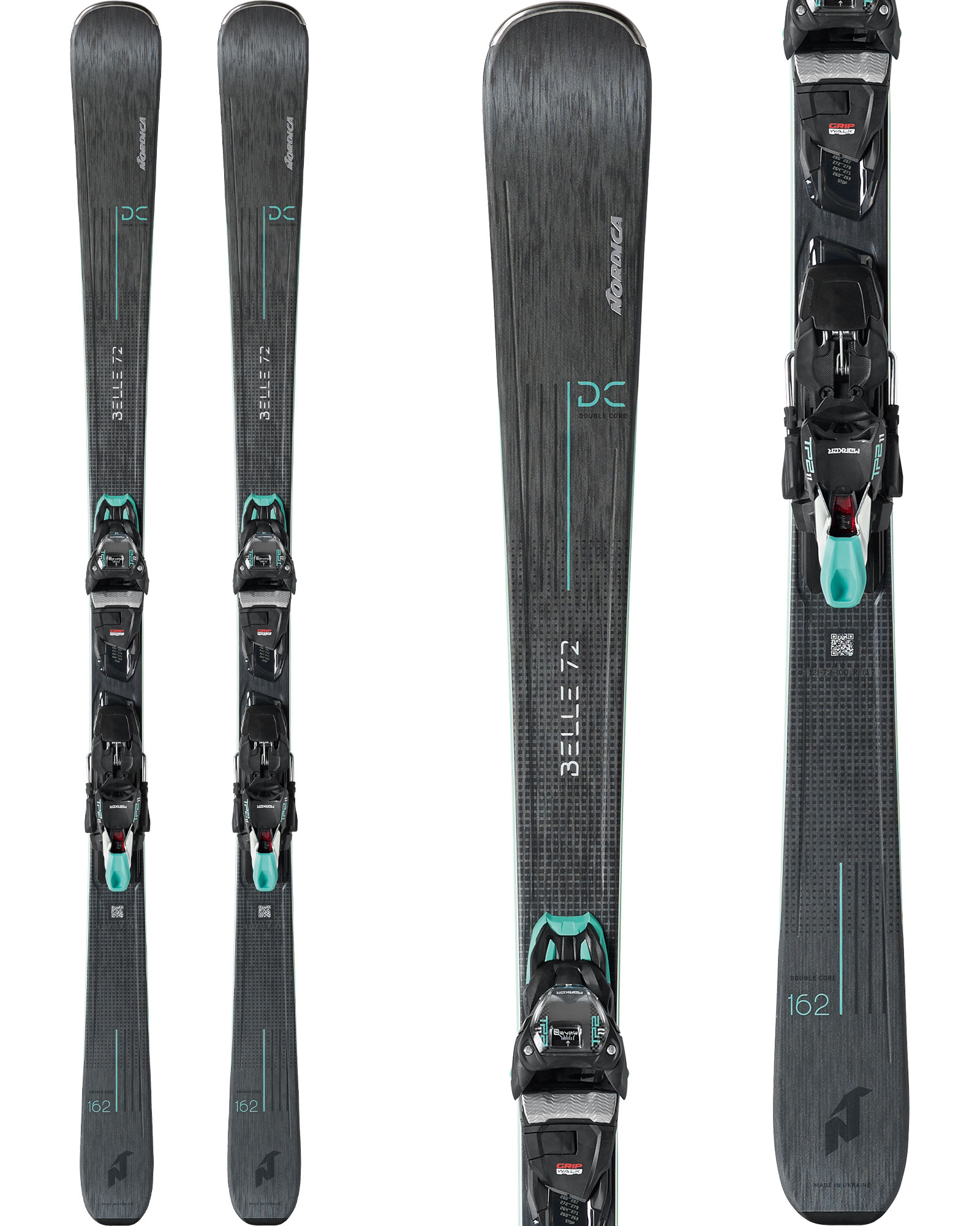 Product image of Nordica Belle DC 72 Women's Skis + TP2LT11 FDT Bindings 2023