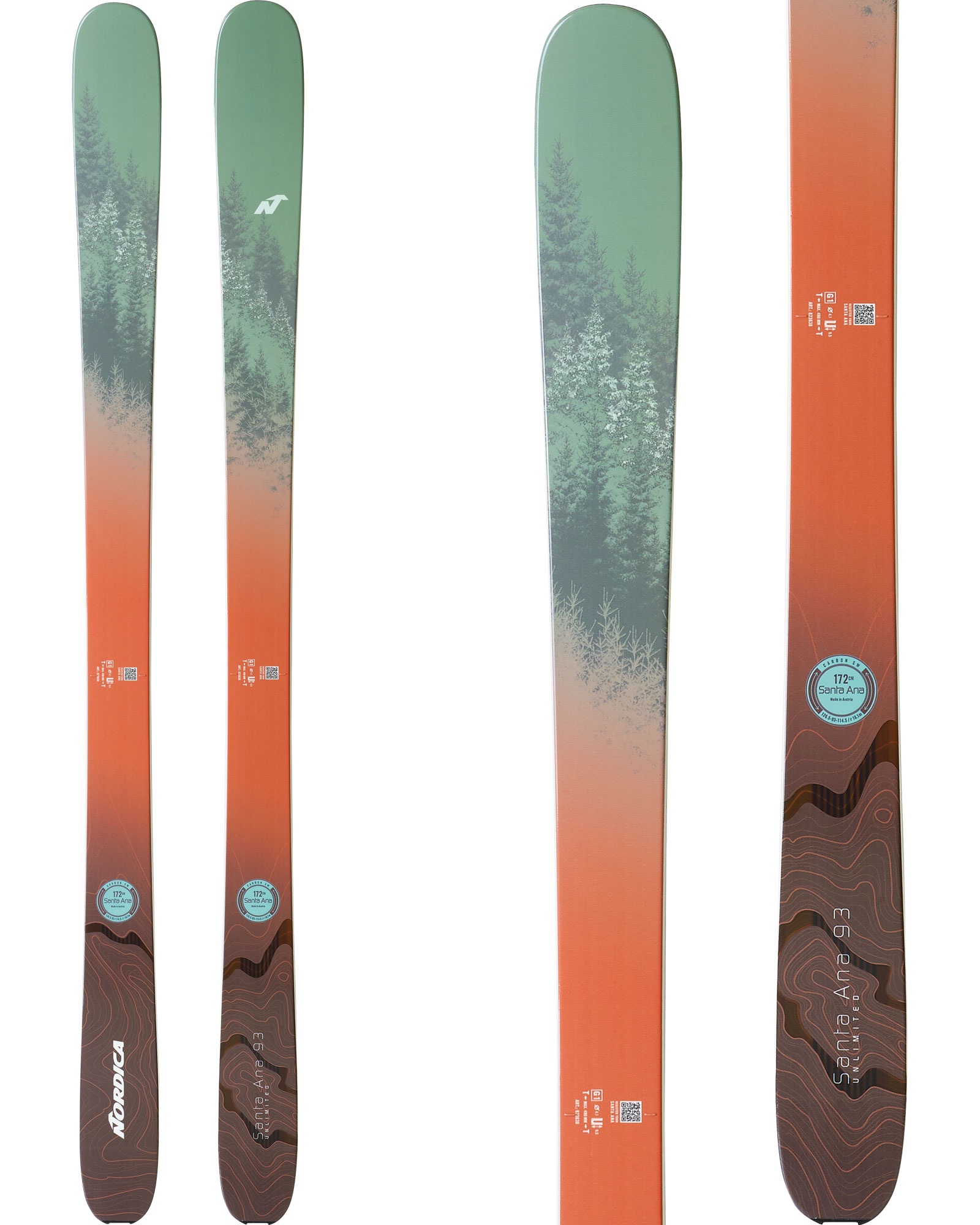 Nordica Santa Ana 93 Unlimited Women’s Skis 2024 158cm