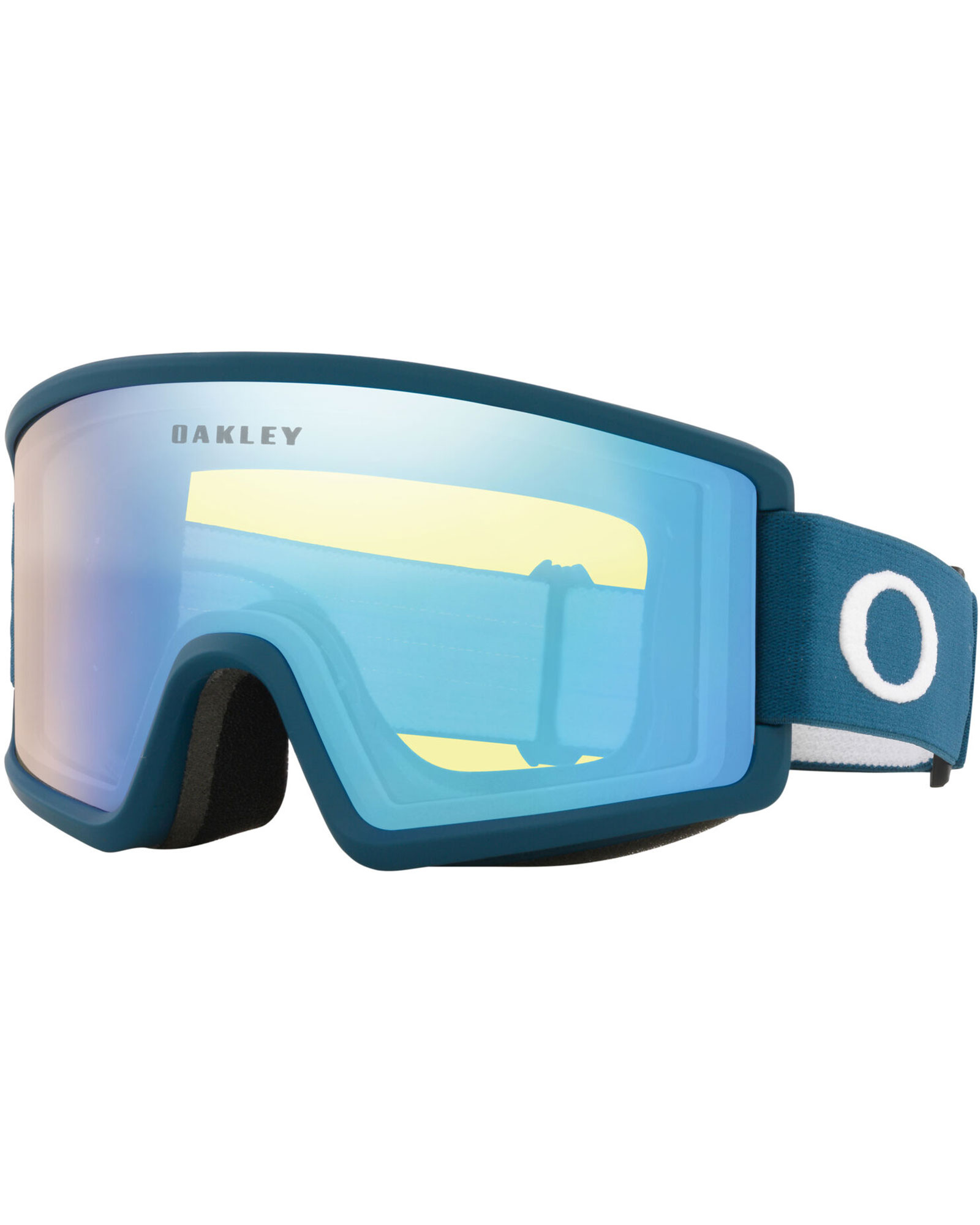 Oakley Matte Poseidon / High Intensity Yellow Goggles 0