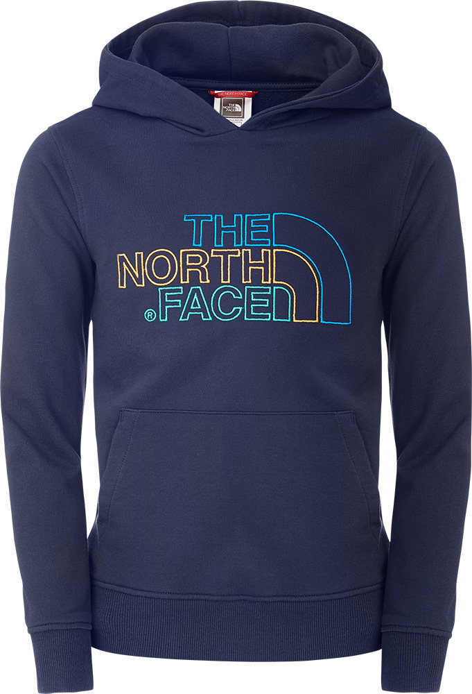 north face drew peak hoodie youth