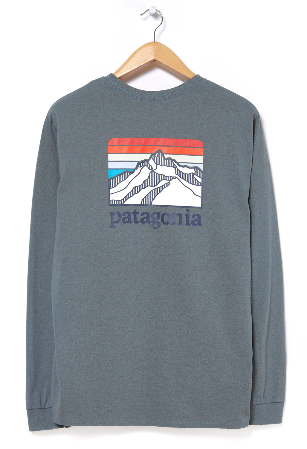 Patagonia Line Logo Ridge Men's Long Sleeve Responsibili-Tee