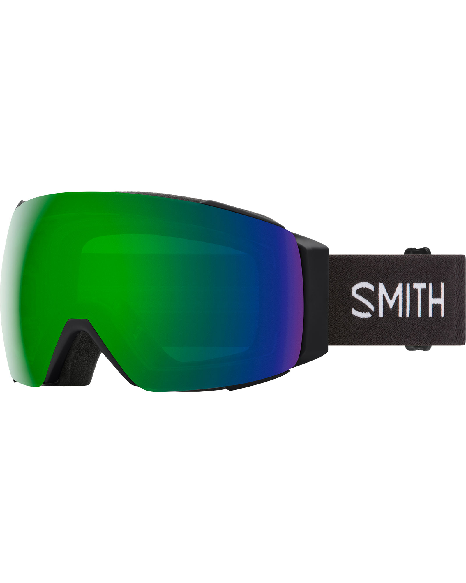 Smith I/O MAG Black / ChromaPop Sun Green Mirror + ChromaPop Storm Rose Flash Goggles 2020 / 2021 0