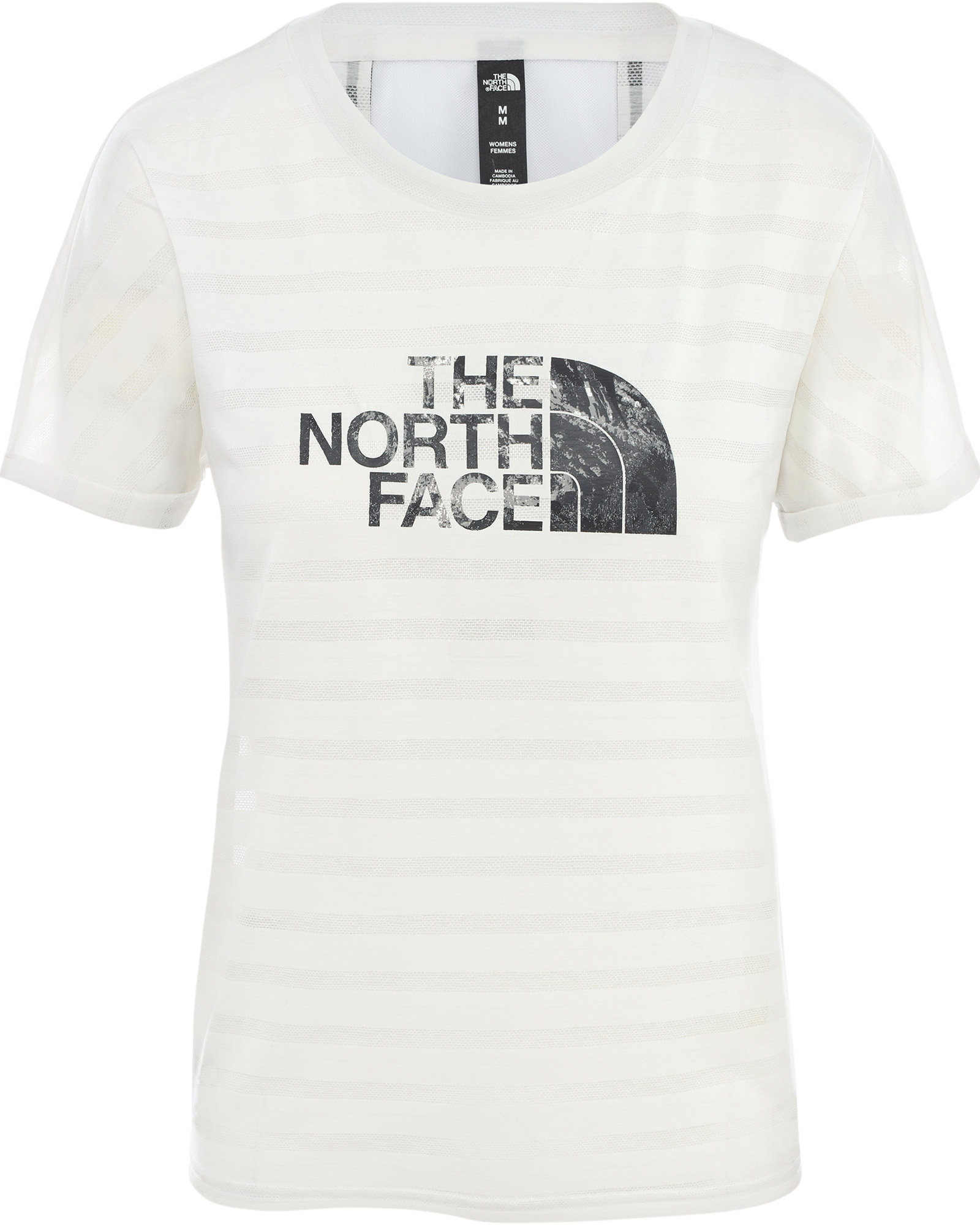 womens black north face t shirt