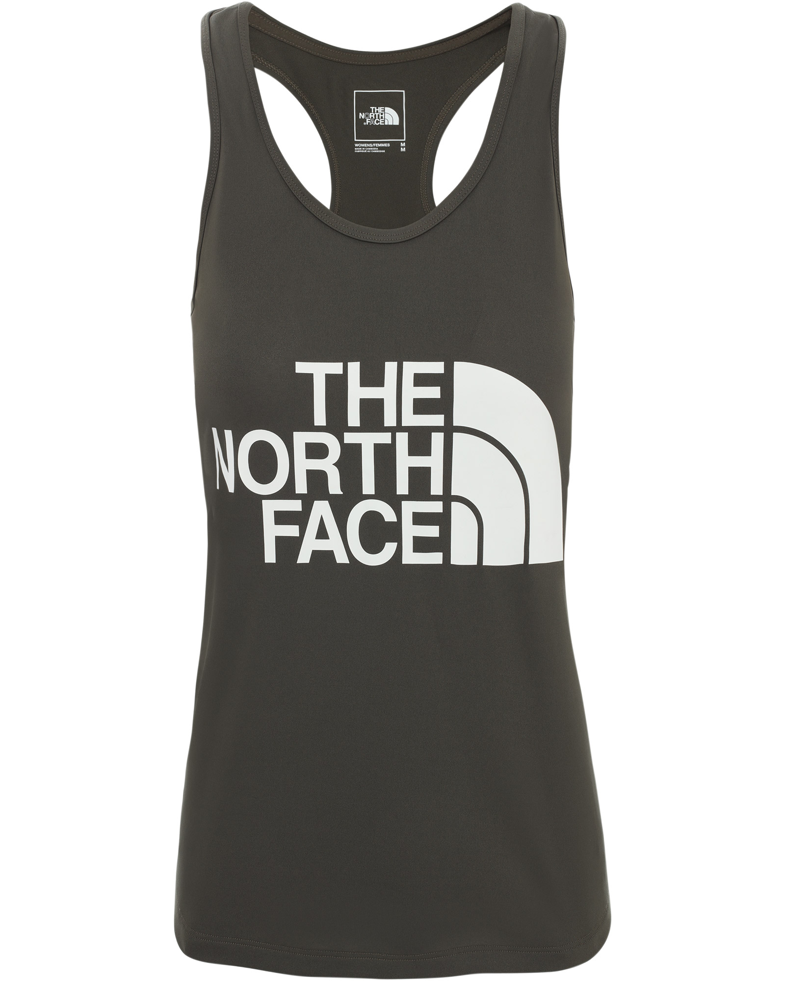 The North Face Graphic Play Hard Women’s Tank - New Taupe Green XS