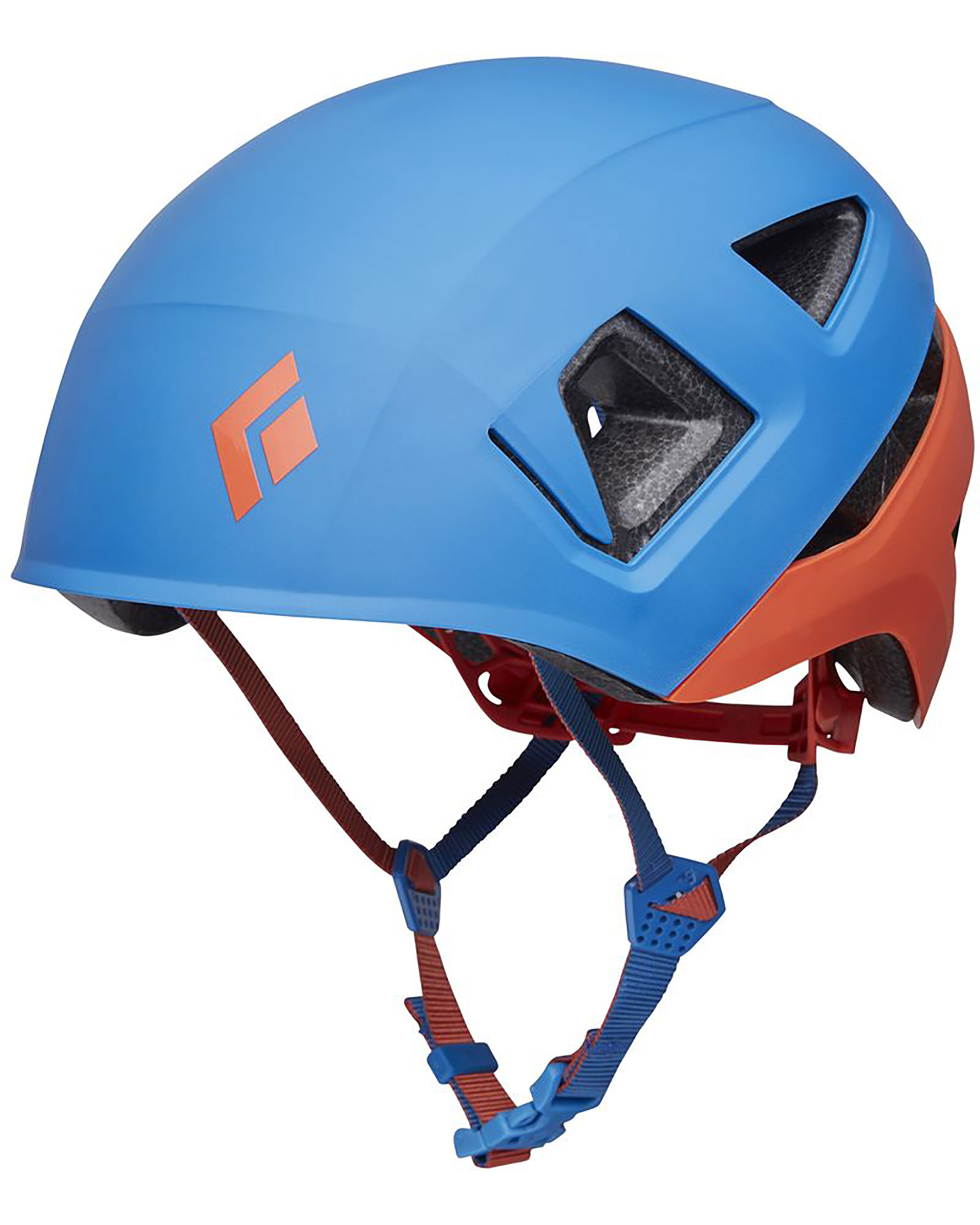 Black Diamond Capitan Kids’ Helmet - Persimmon/Ultra Blue