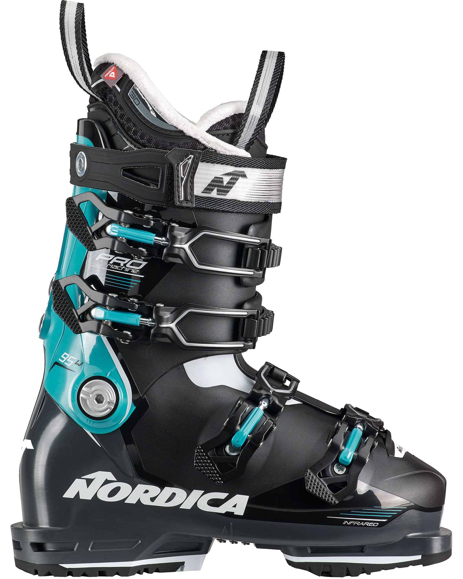 Nordica Promachine 95 GW W Women’s Ski Boots 2024 - Black Anthracite Blue MP 26.5