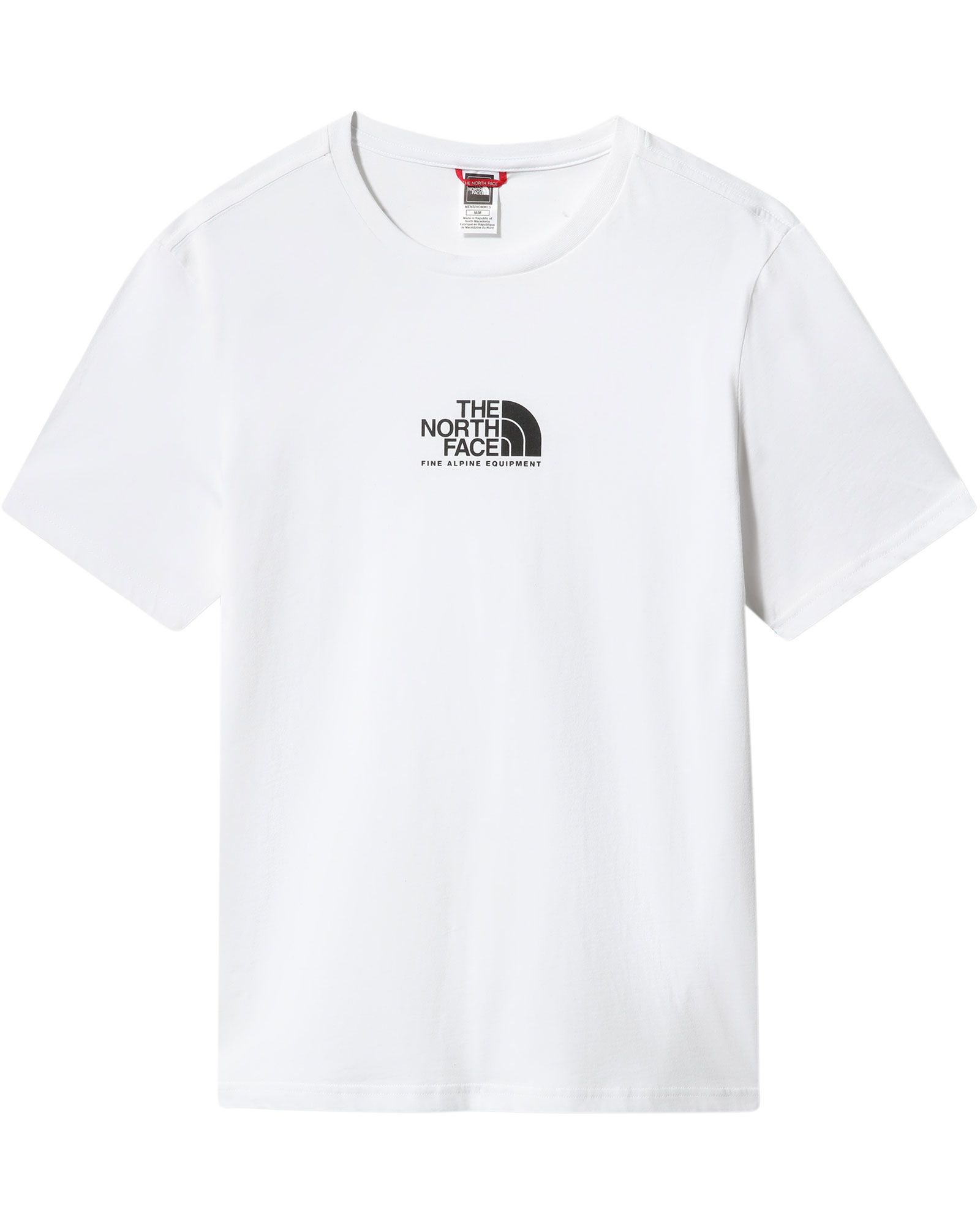 The North Face Fine Alpine Equipment 3 Men’s T Shirt - TNF White/TNF Black XXL