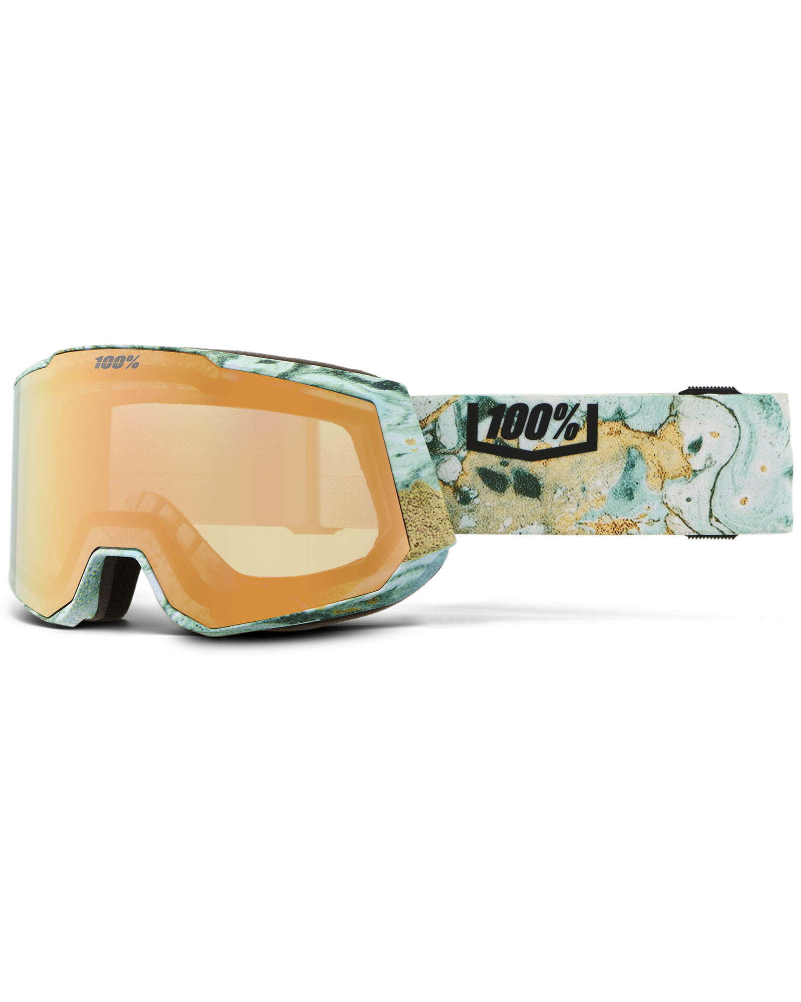 100% Fossil Express / HiPER Copper ML Mirror + HiPER Pink Turquoise ML Mirror Goggles 0
